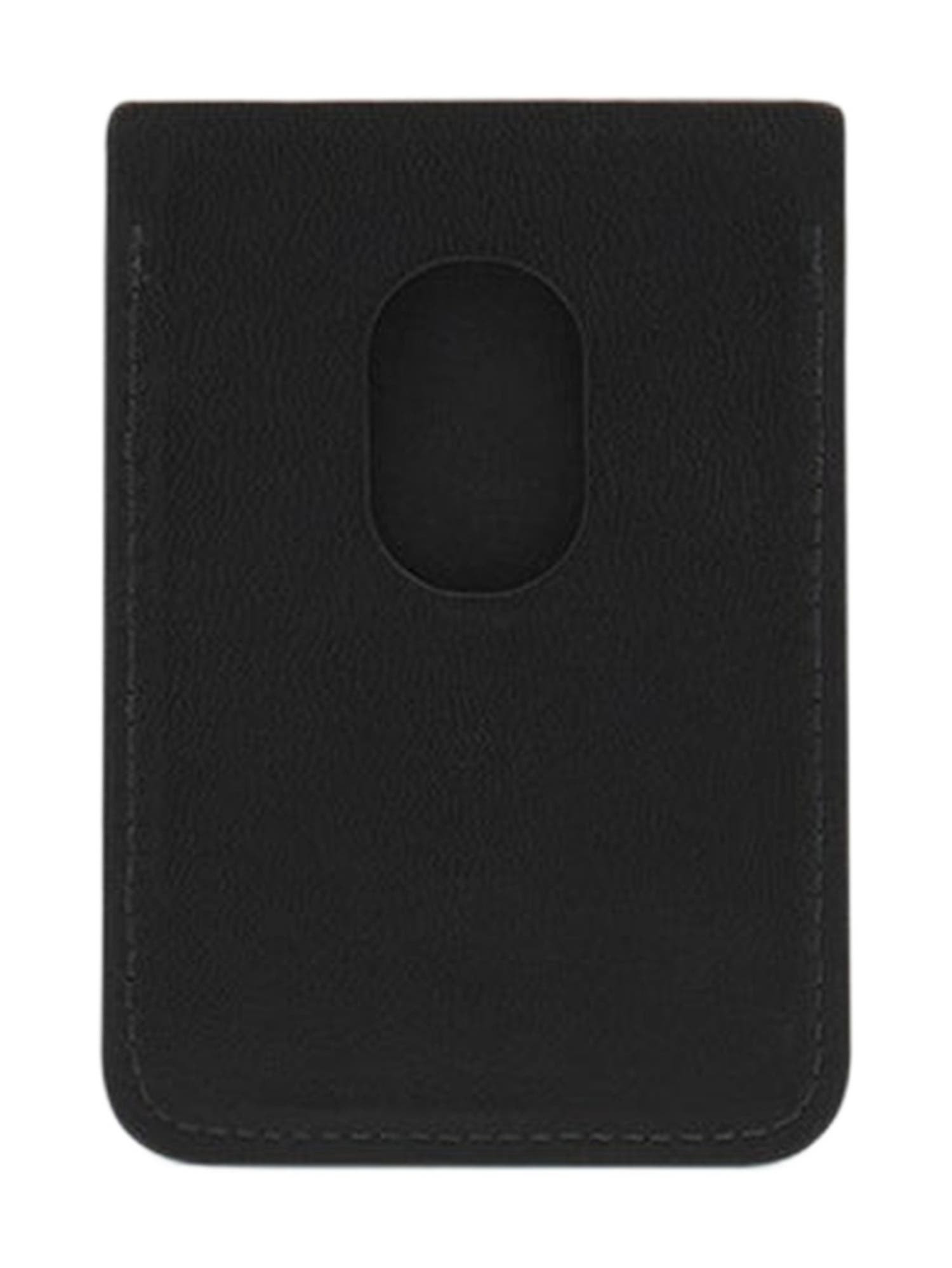 Lanvin Magnetic Leather Cardholder in Black at Nordstrom - 3