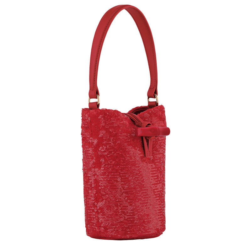 Le Roseau Handbag Red - Canvas 3