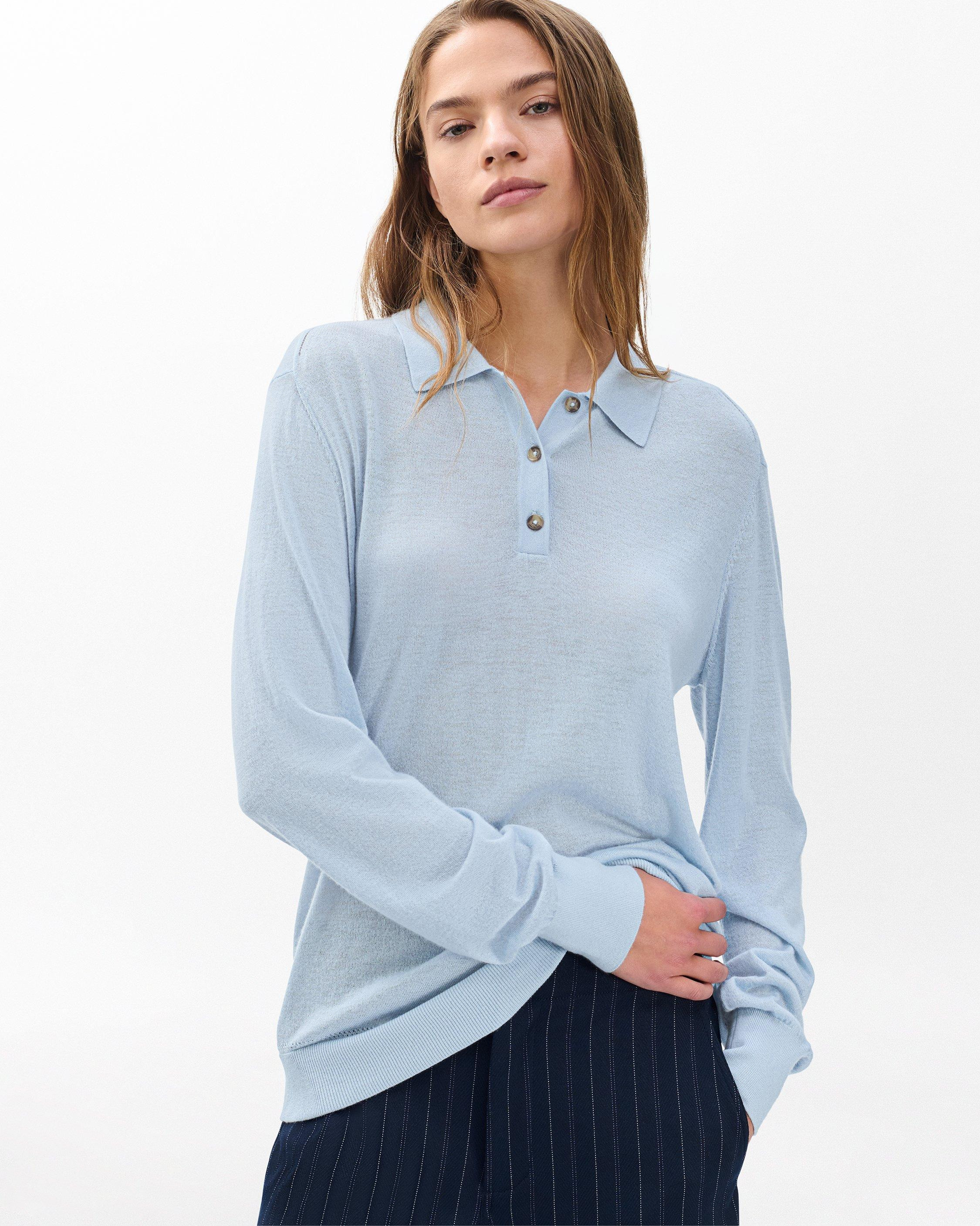 Adeline Lightweight Cashmere Polo - 2