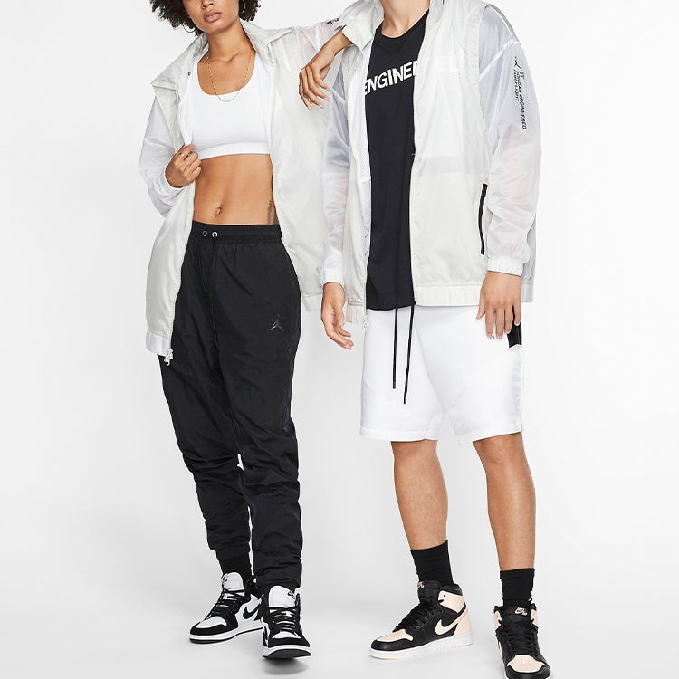 Air Jordan Unisex Engineer Hooded Jacket White AT9776-100 - 2