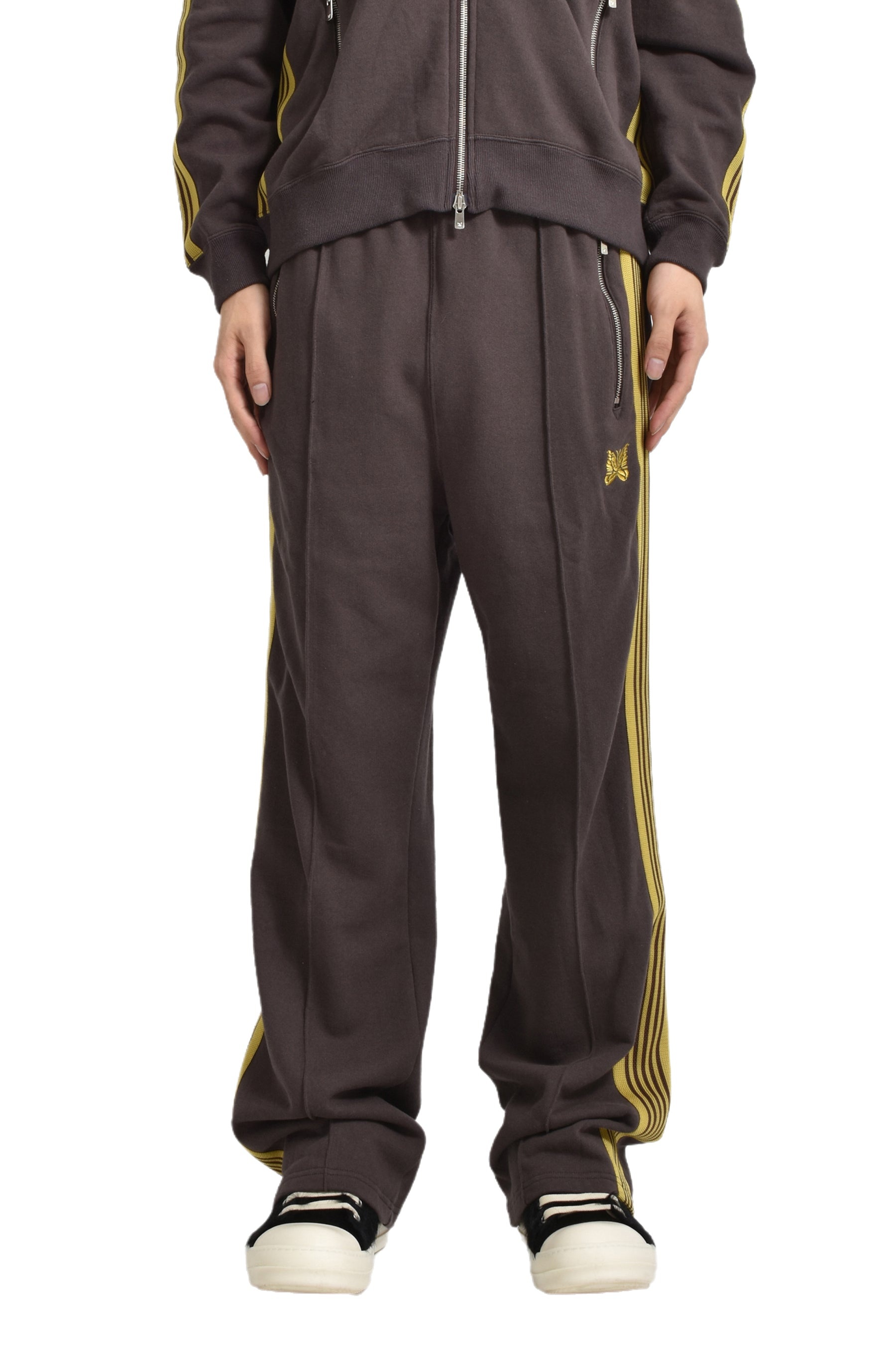 NEEDLES TRACK PANT - COTTON JERSEY(EXCLUSIVE) / BRW | REVERSIBLE