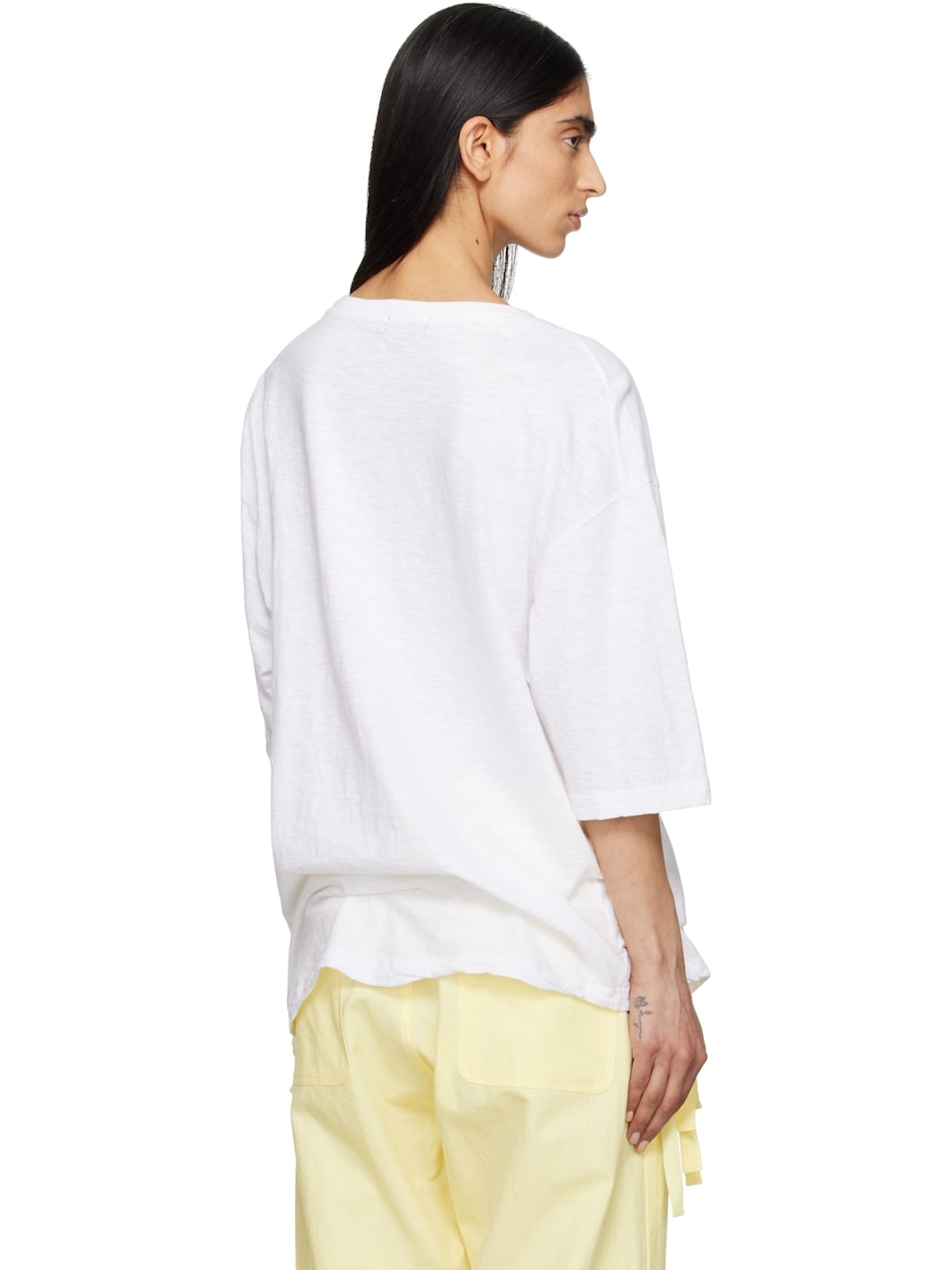 White UC1E4820-1 T-shirt - 3