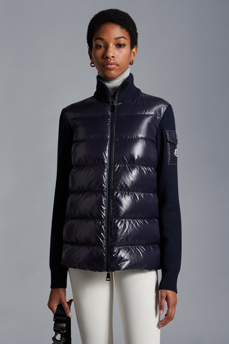 Moncler Padded Wool Cardigan outlook