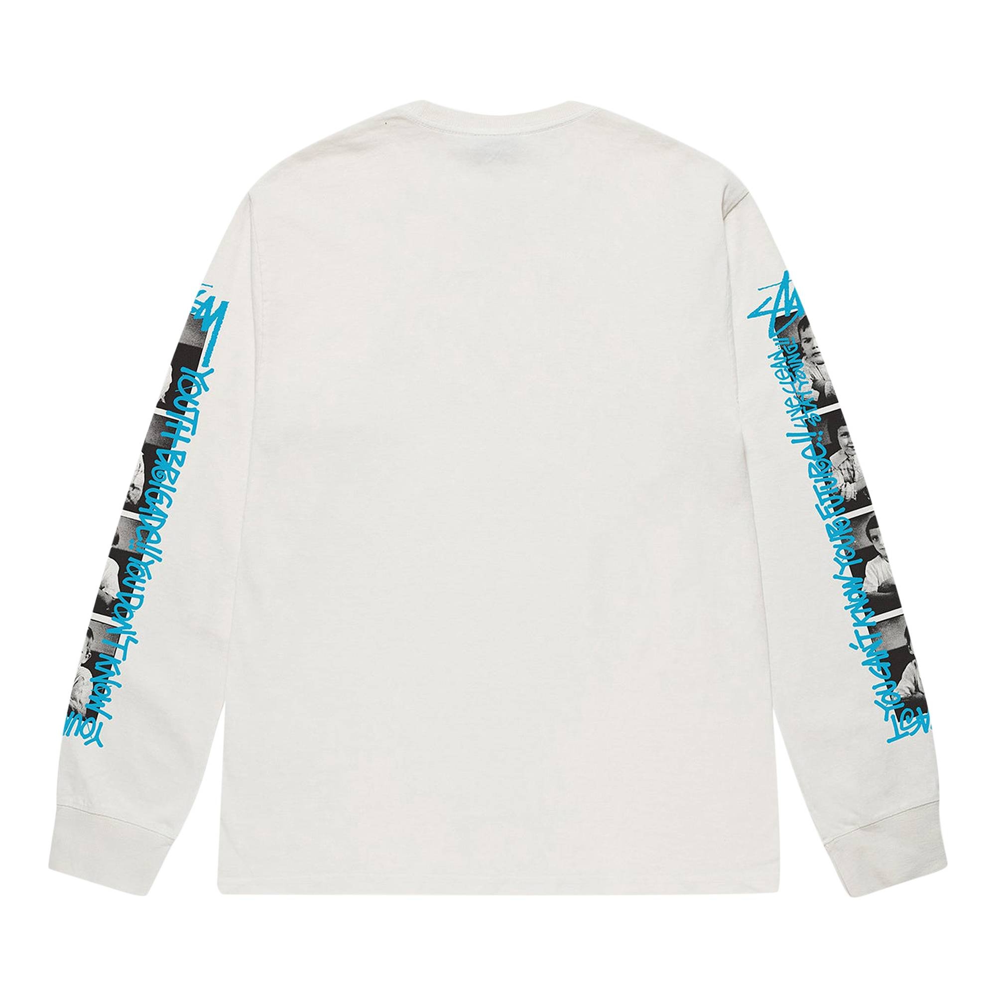 Stussy Youth Brigade Pigment Dyed Long-Sleeve Tee 'Natural' - 2