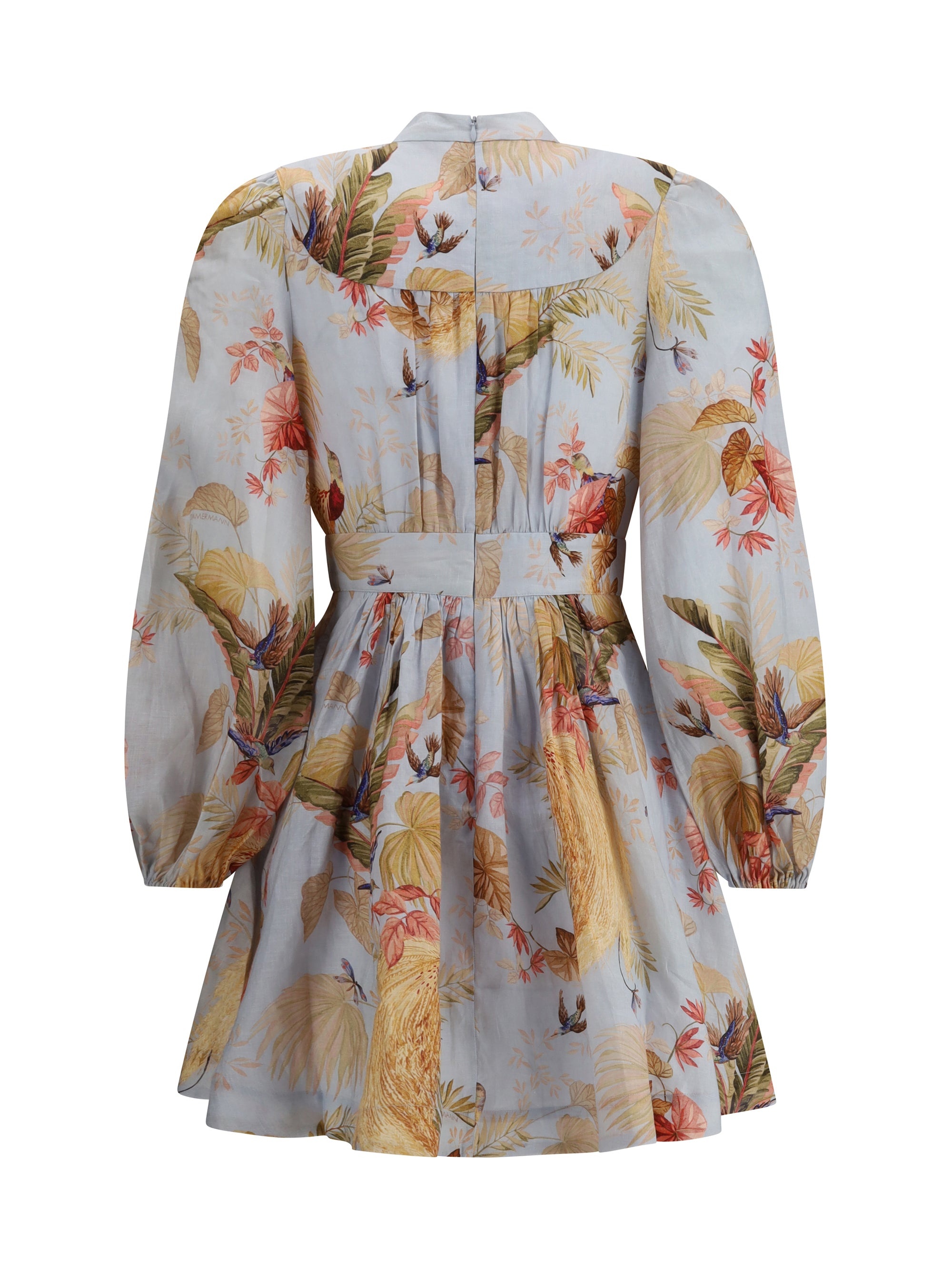 Zimmermann Women Ascension Plunge Mini Dress - 2