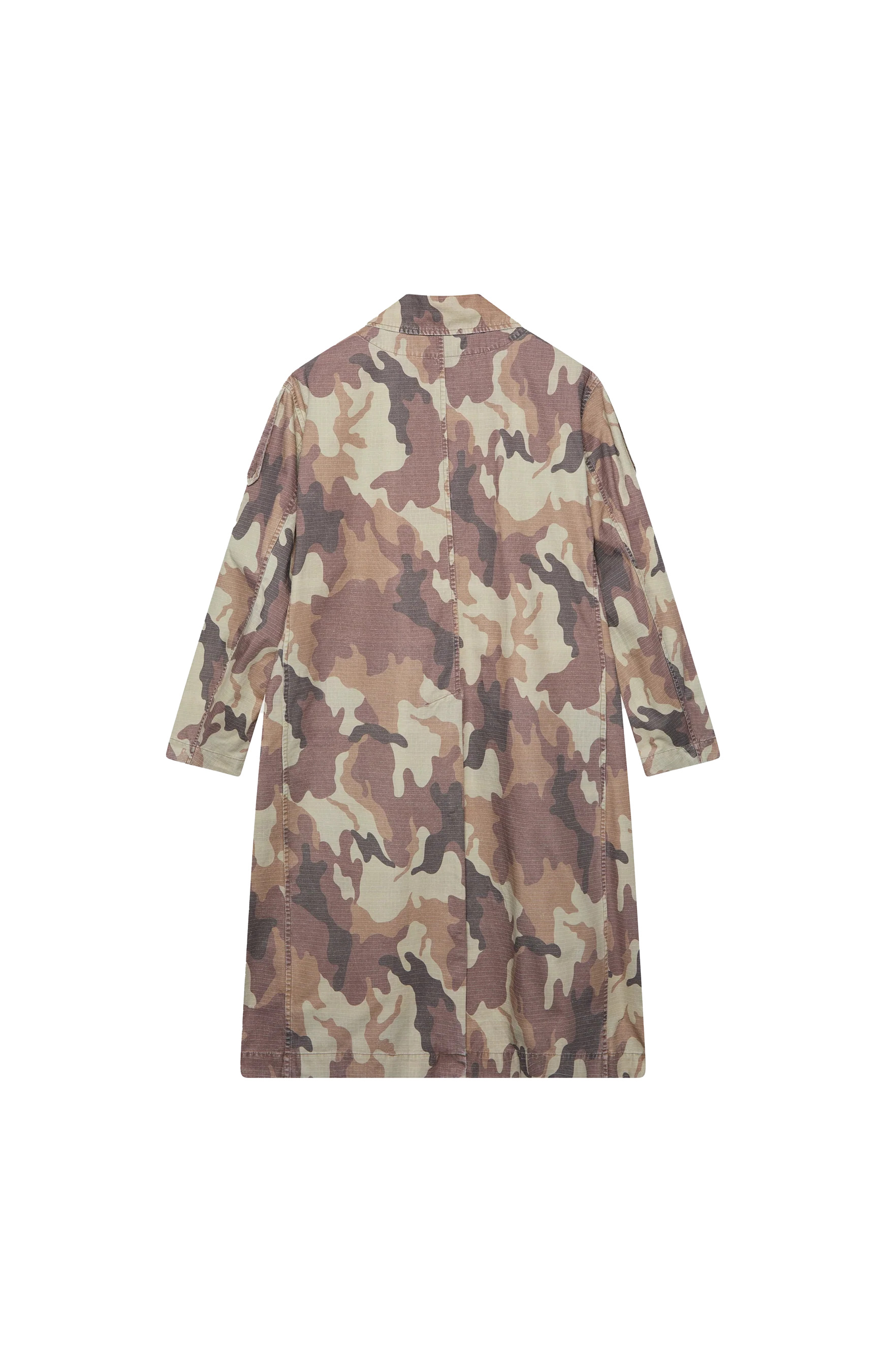 424 Reversible Light Trench Coat Camo - 2