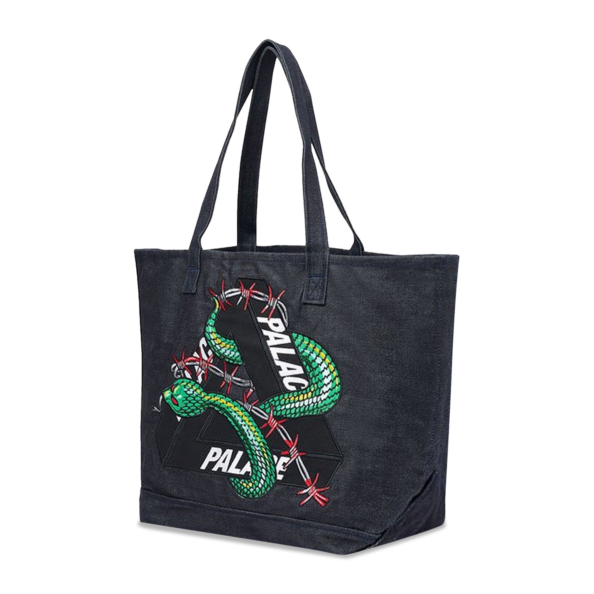 Palace Hesh Denim Tote Bag 'Rinse' - 3
