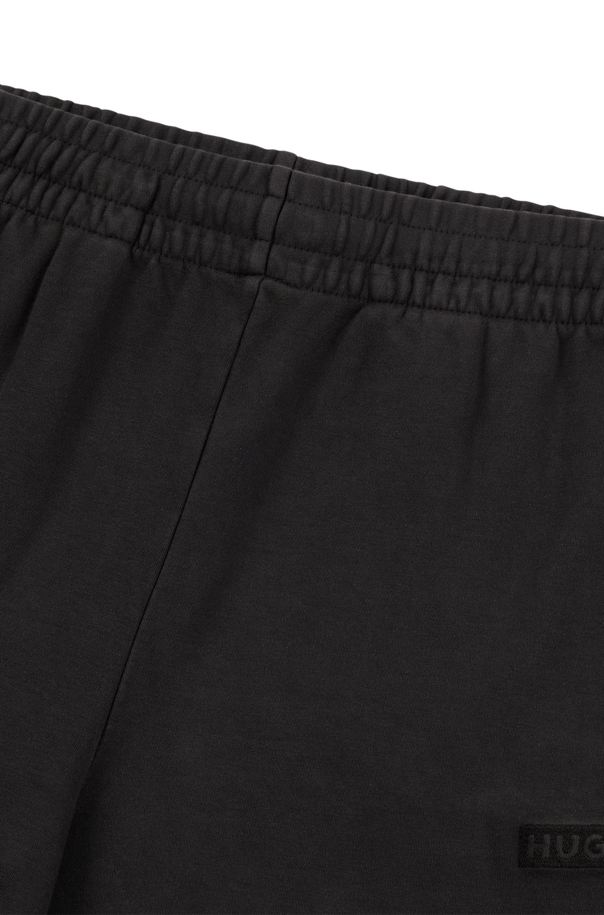 STRETCH-COTTON TRACKSUIT BOTTOMS WITH EMBROIDERED LOGO - 6