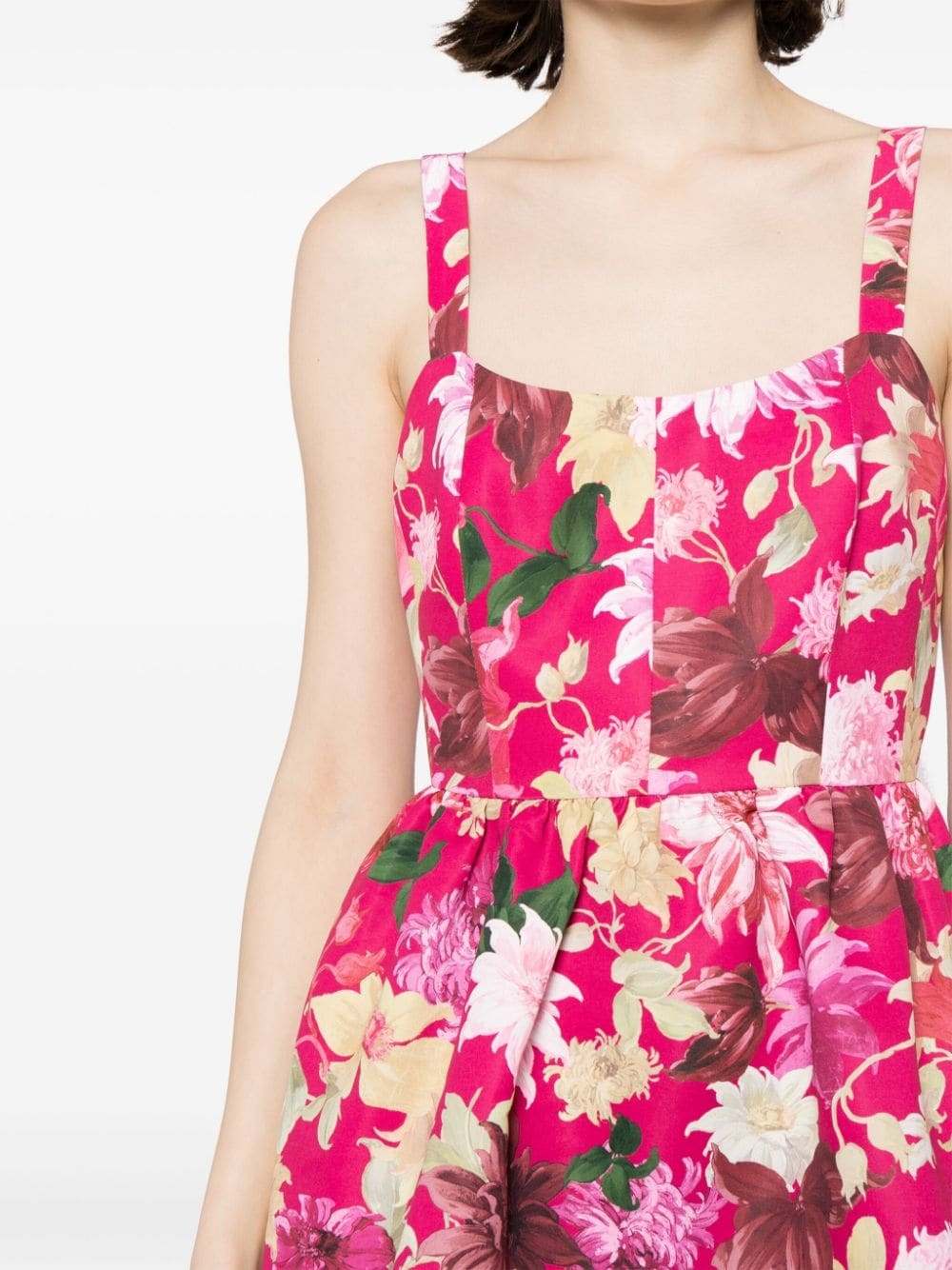 Cora floral-print mini dress - 5