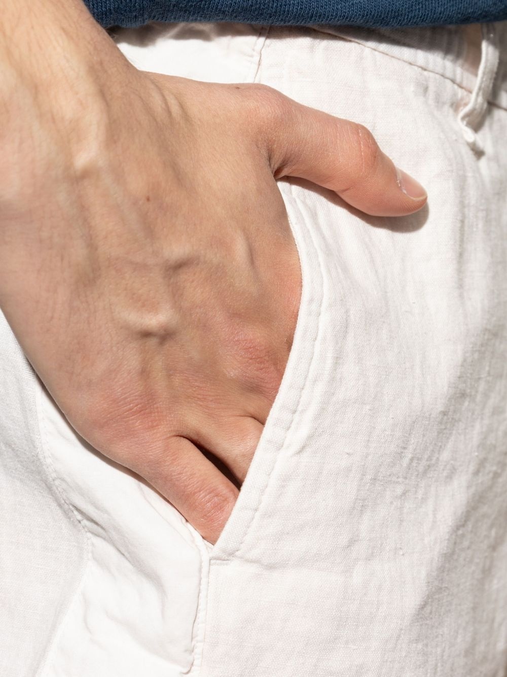 linen shorts - 5