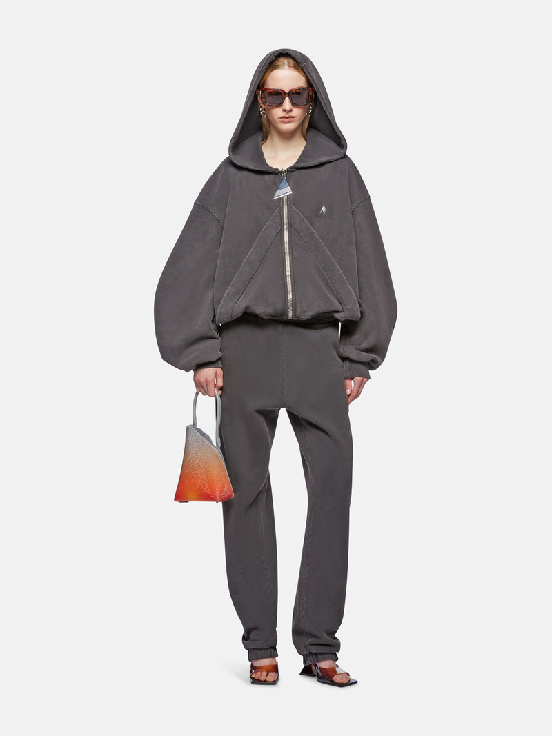 THE ATTICO FADED BLACK SWEATSHIRT outlook