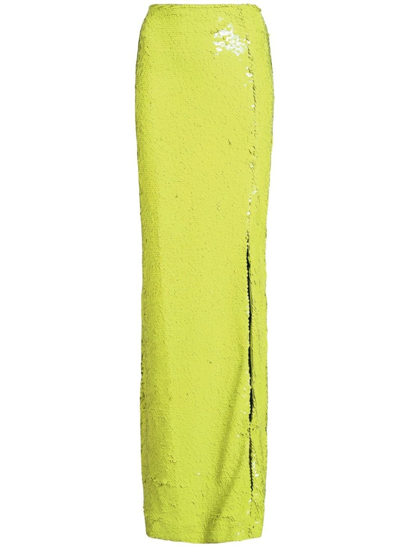 Jupiter sequinned column skirt 1