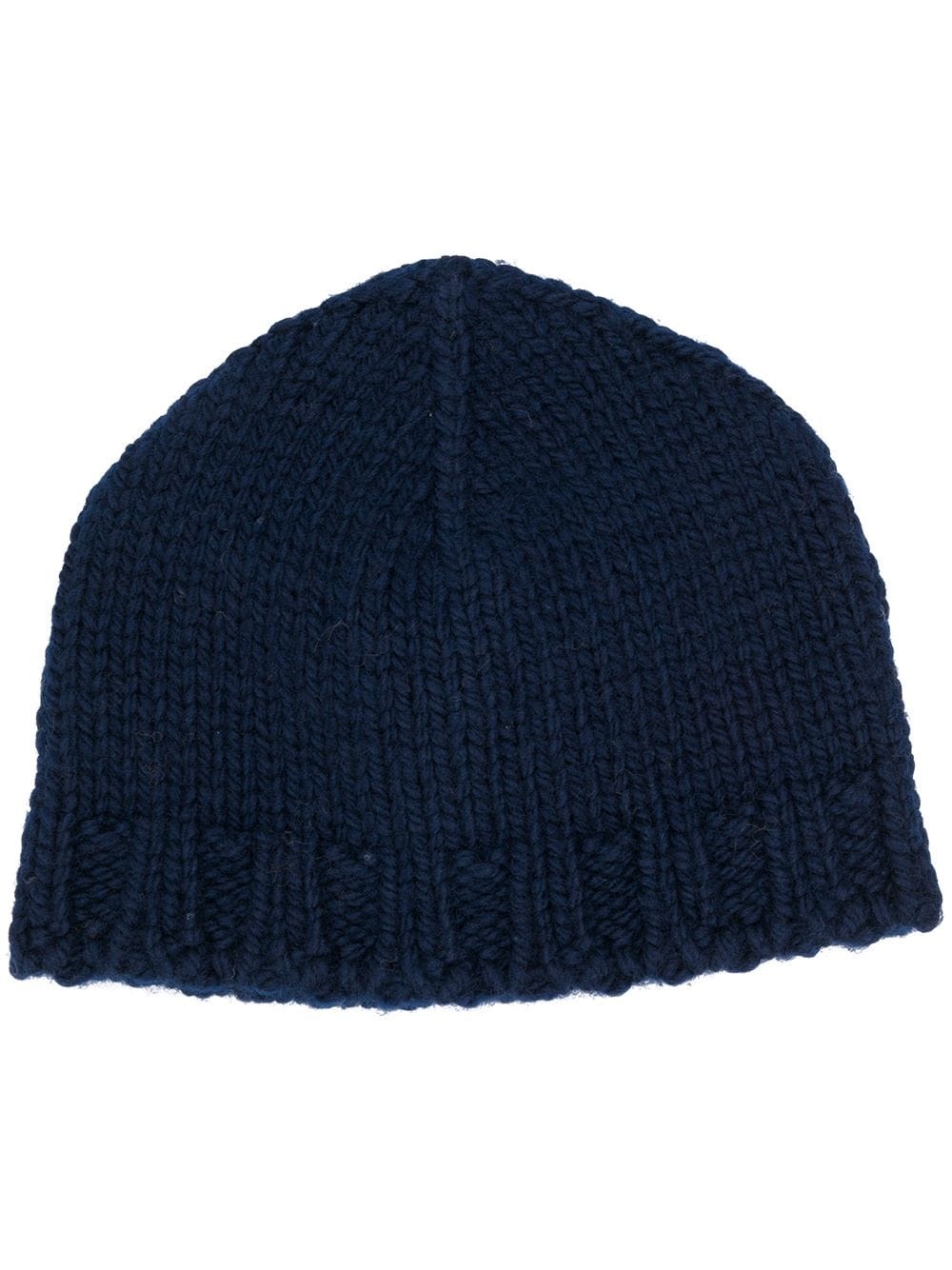 knitted wool hat - 1