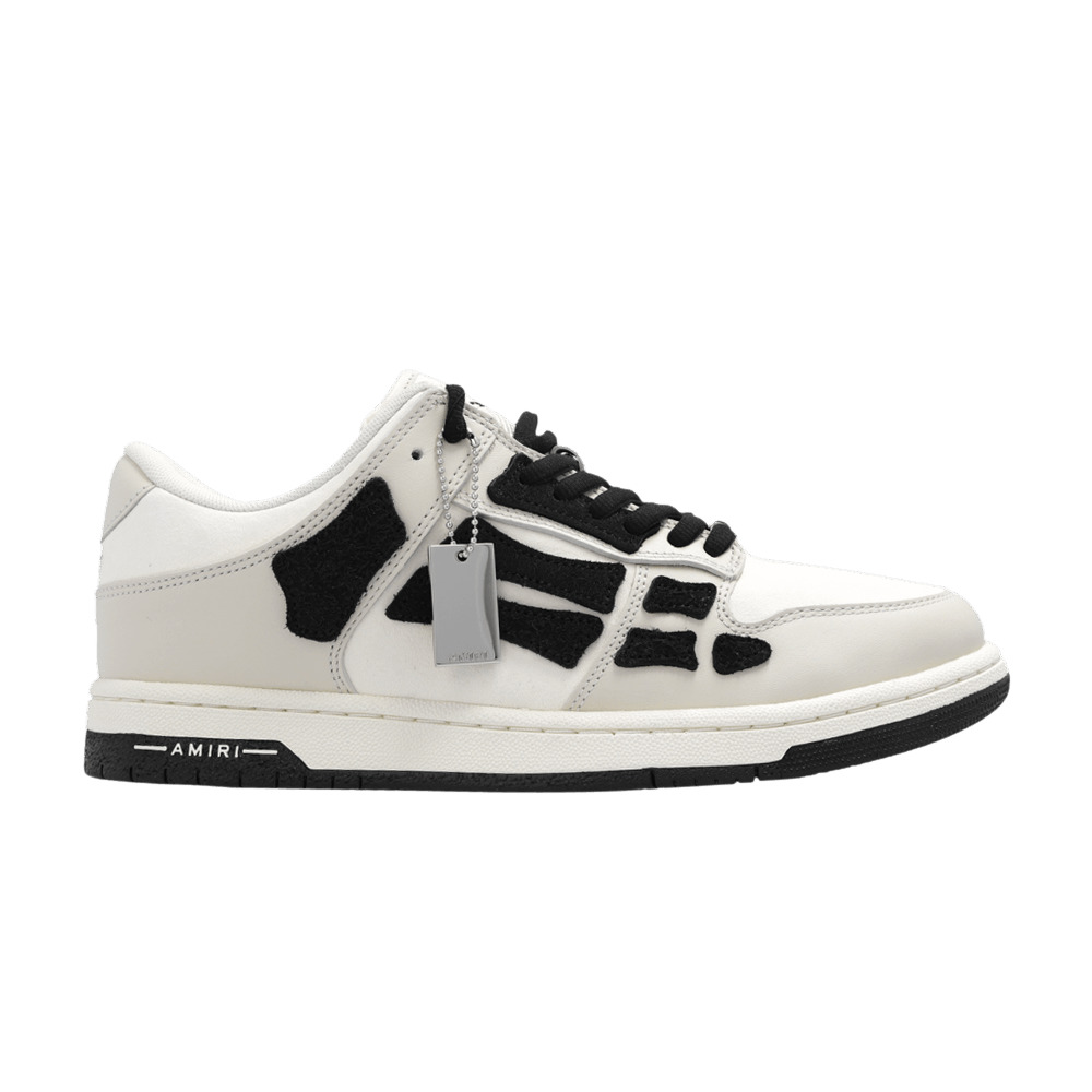 Amiri Wmns Skel Top Low 'Beige Black' - 1