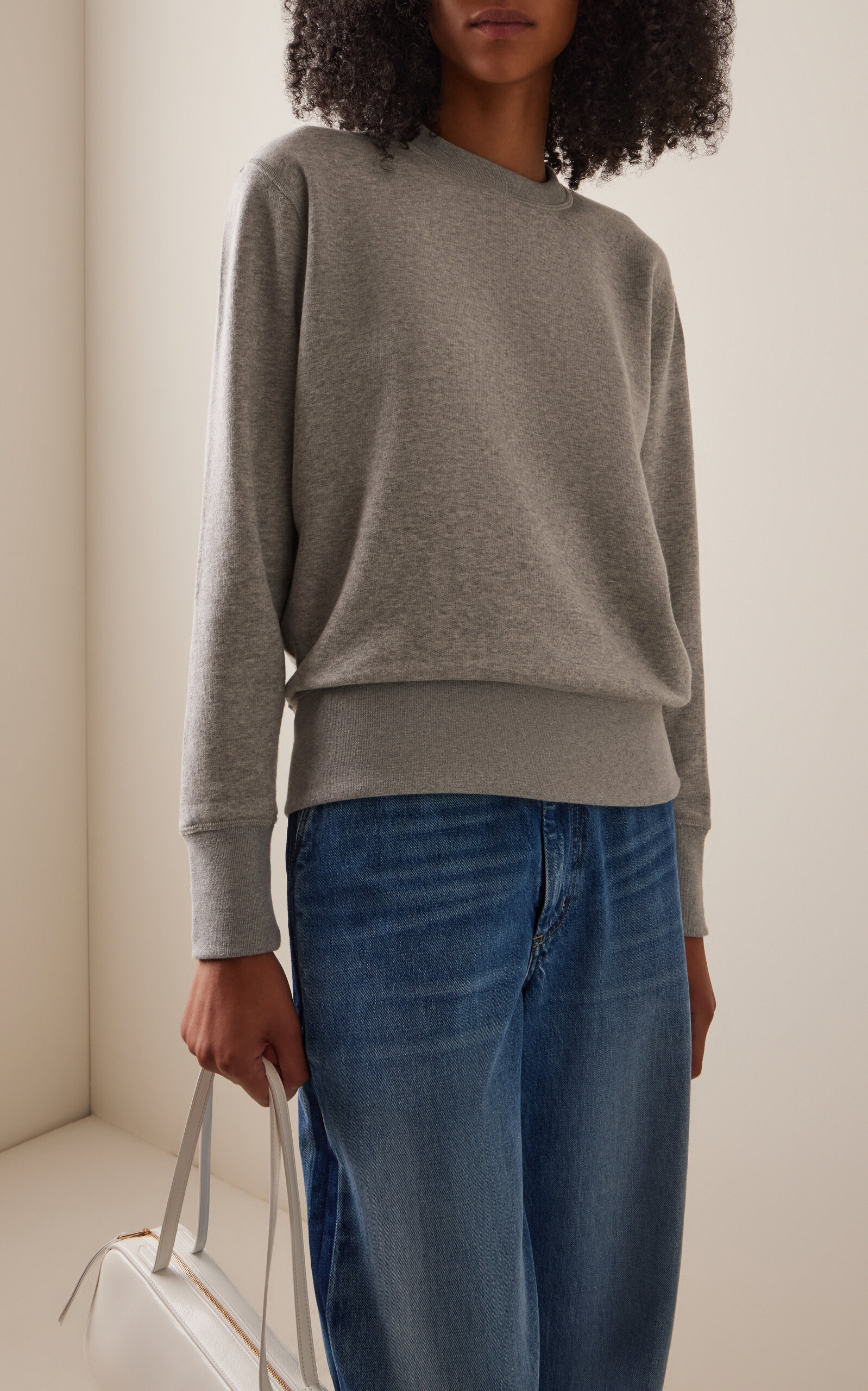 You’ll Never Take Me Off Cashmere Sweatshirt grey - 3