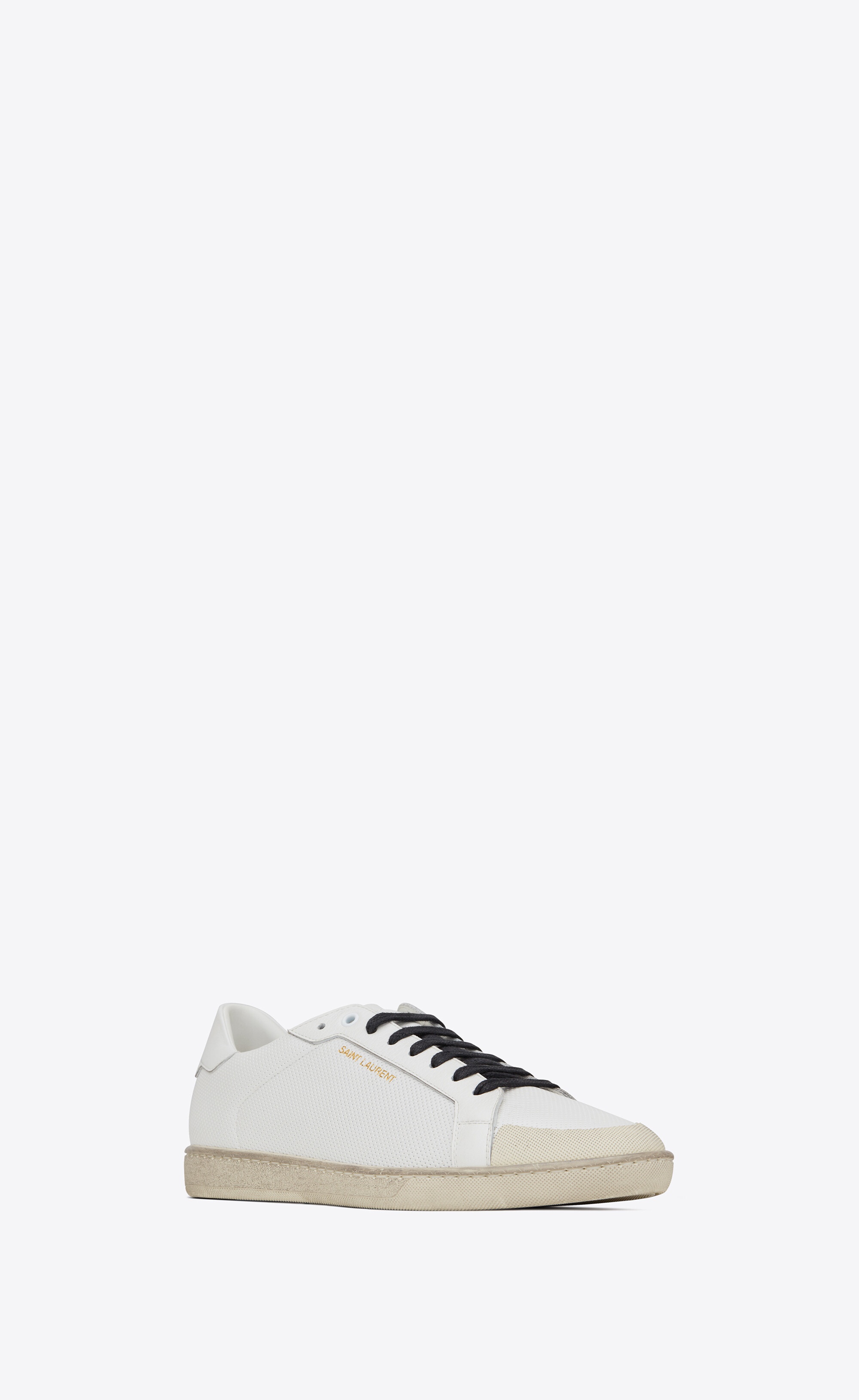 court classic sl/39 sneakers in perforated leather - 4