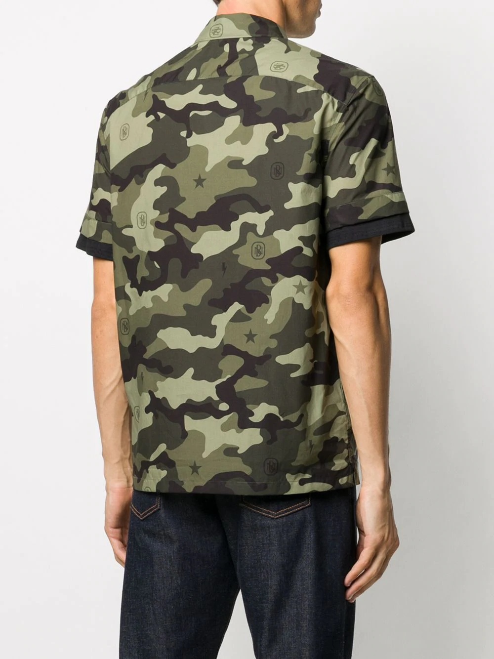 camouflage short-sleeve shirt - 4