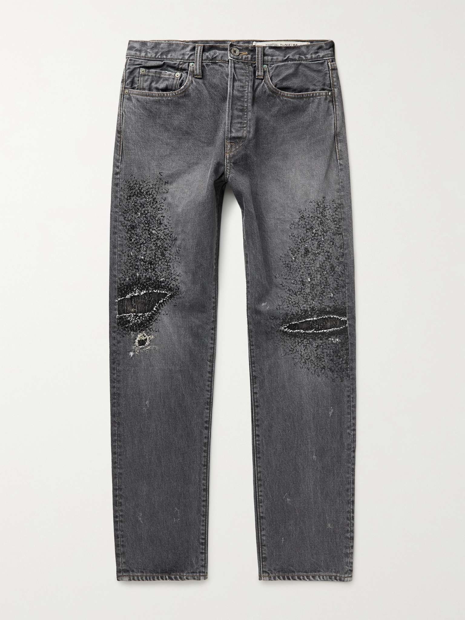 Monkey CISCO Distressed Denim Jeans - 1