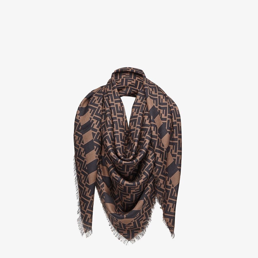 Cashmere, wool and silk scarf - 2