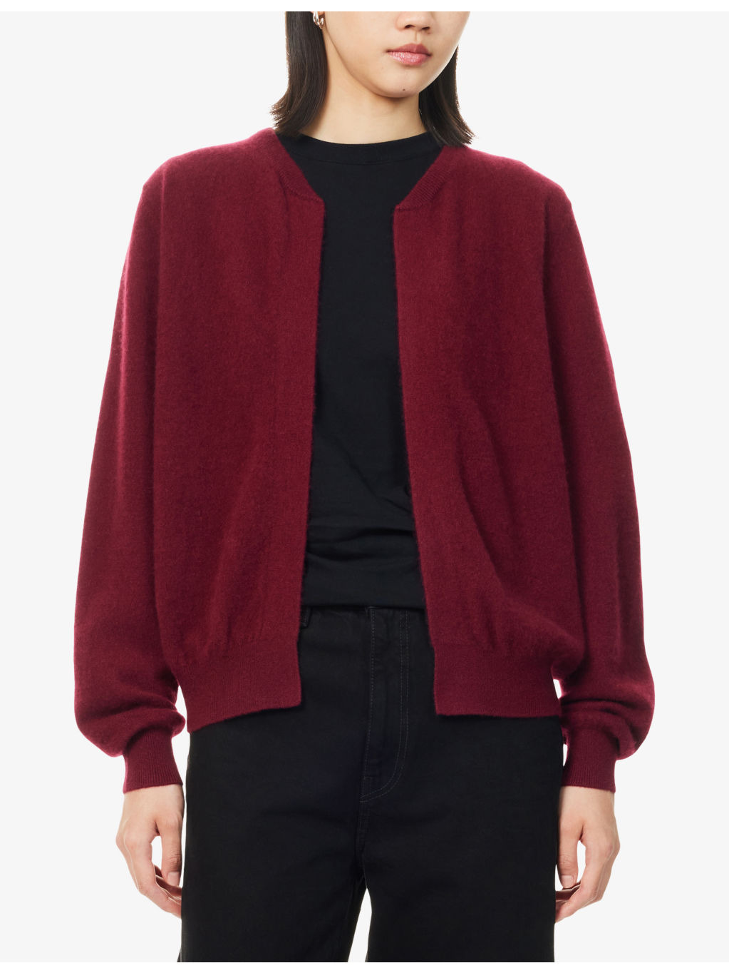 Brushed Relaxed-Fit Cashmere Jacket - 3