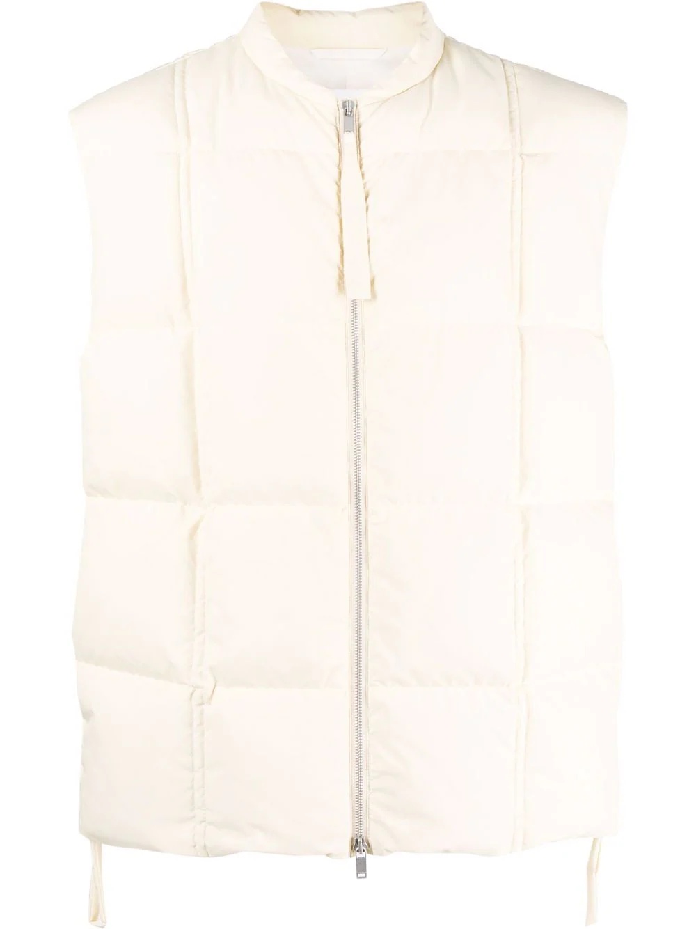 padded down vest - 1