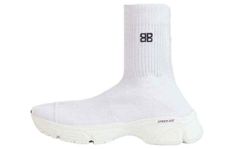 Balenciaga Speed 3.0 Monocolor Sneakers 'Recycled Off White' 654532W2DN29000 - 2