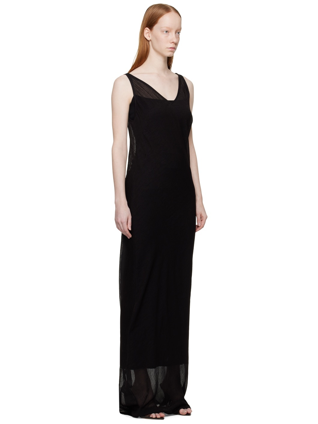 Black Gala Maxi Dress - 2