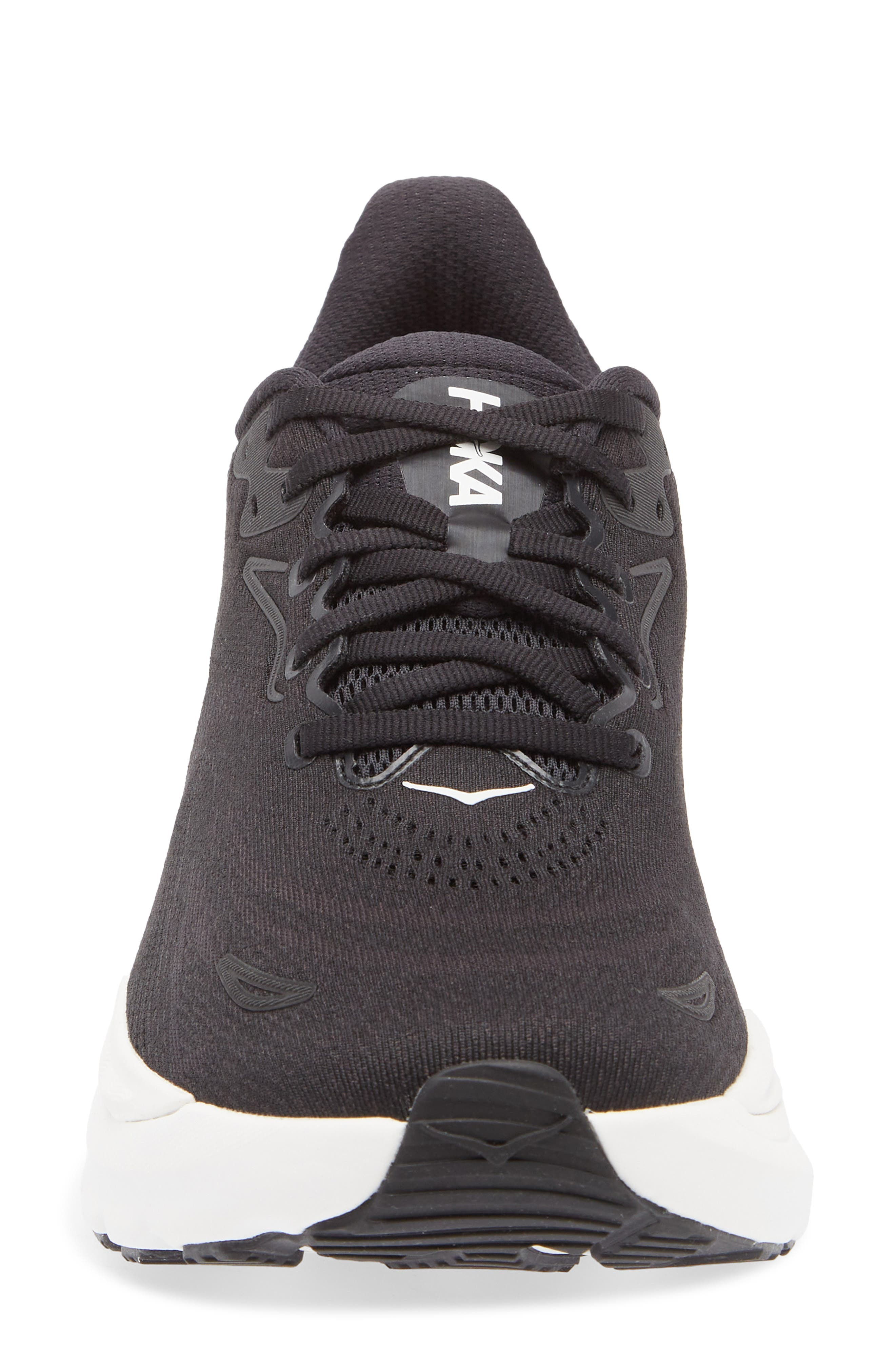 HOKA Arahi 8 Running Shoe in Black /White at Nordstrom - 4