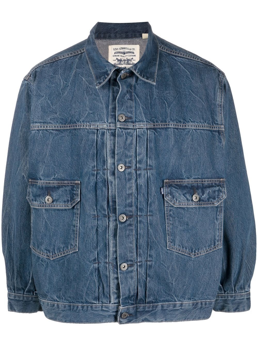 Tucked Type Two Trucker denim jacket - 1