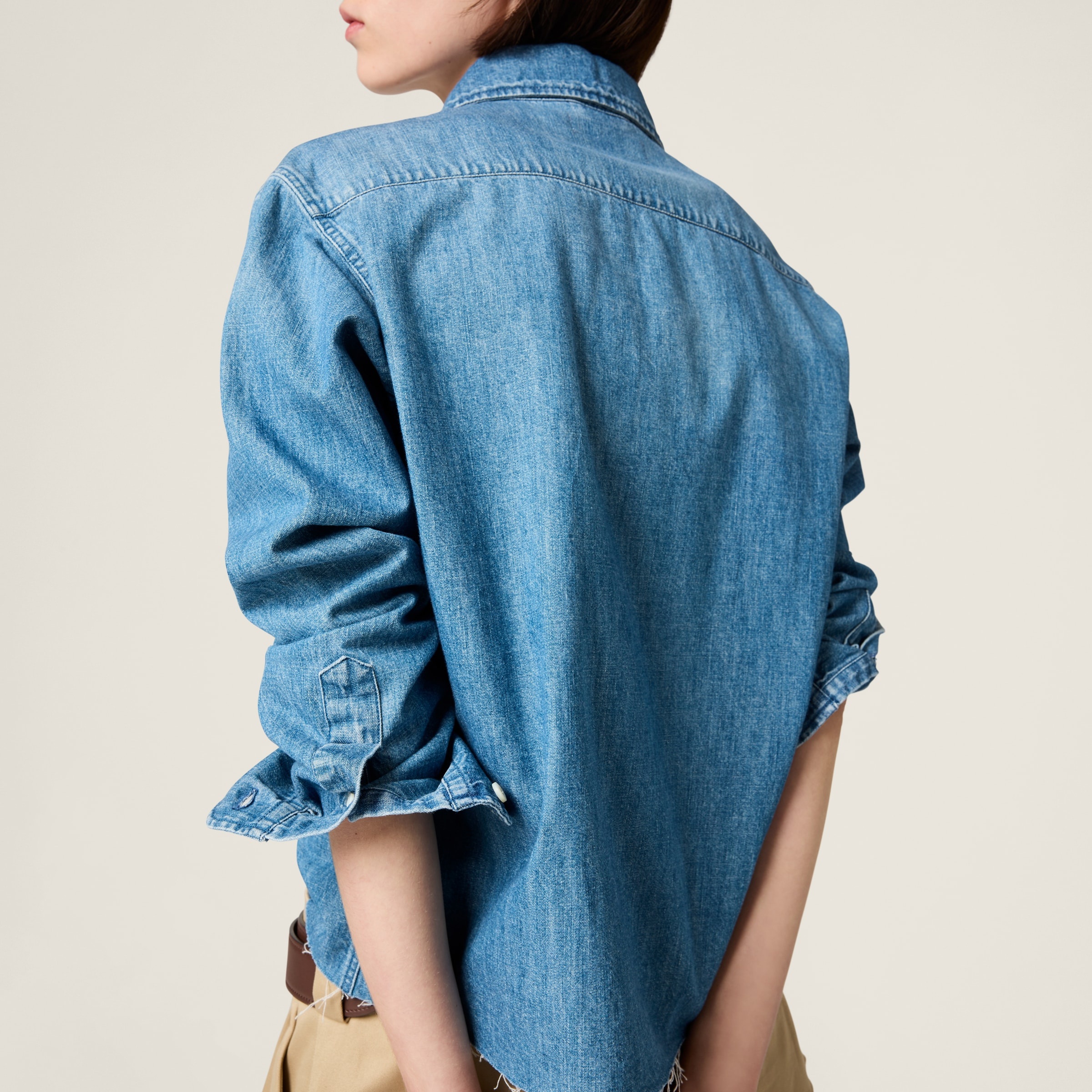 Miu Miu Chambray shirt | REVERSIBLE
