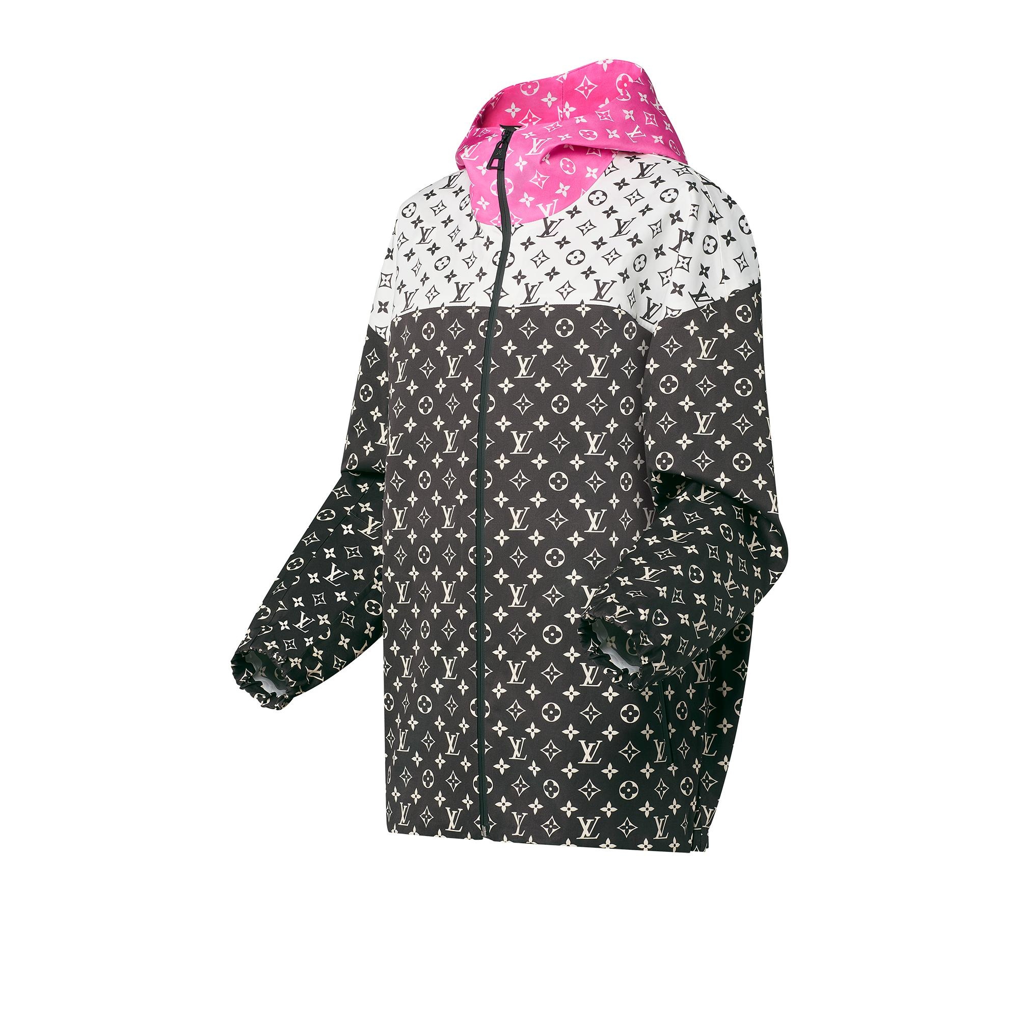Monogram Color-Block Parka - 2