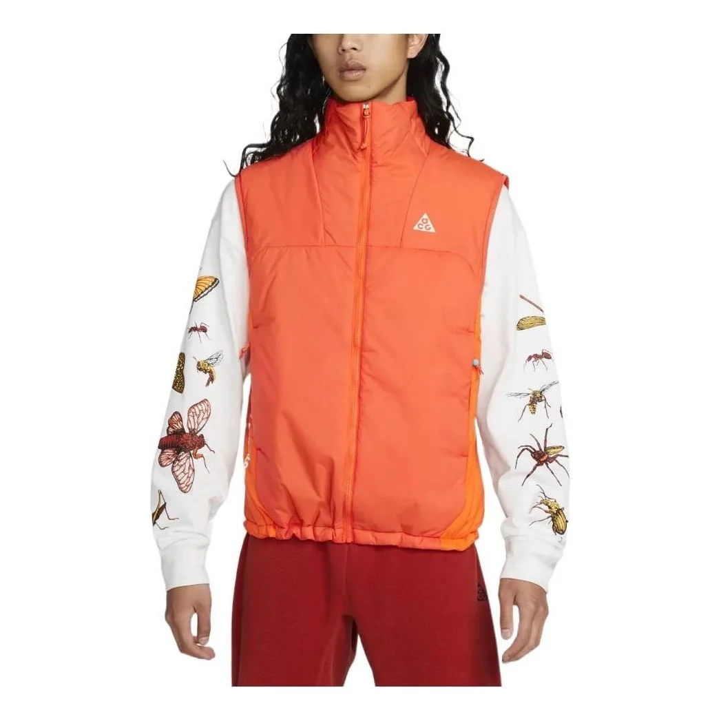 Nike Acg Therma Fit Adv Full Zip Vest 'Orange' DQ5778-891 - 1