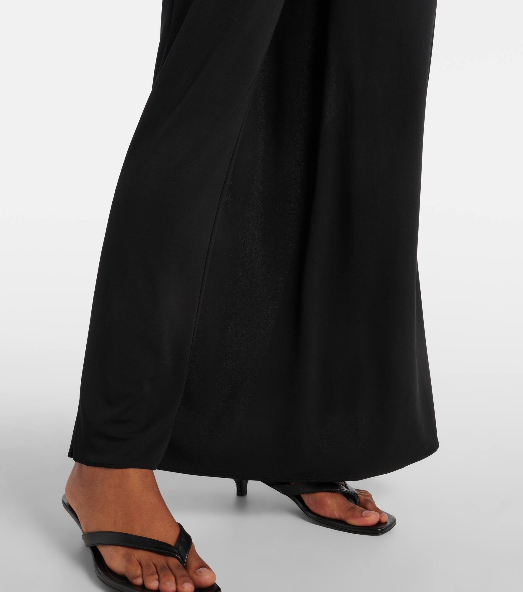 Infinity draped wide-leg pants - 5