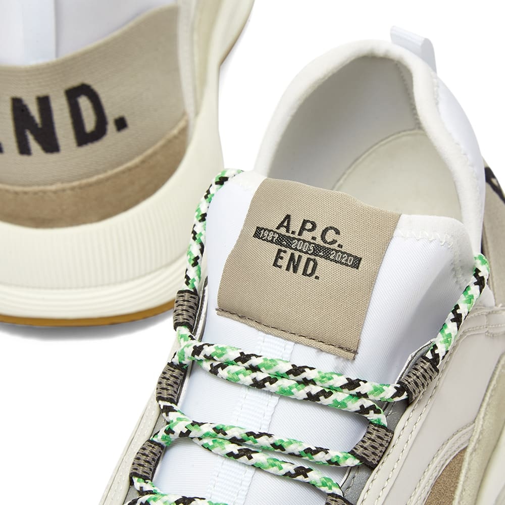 END. x A.P.C. Run Around Sneaker - 4