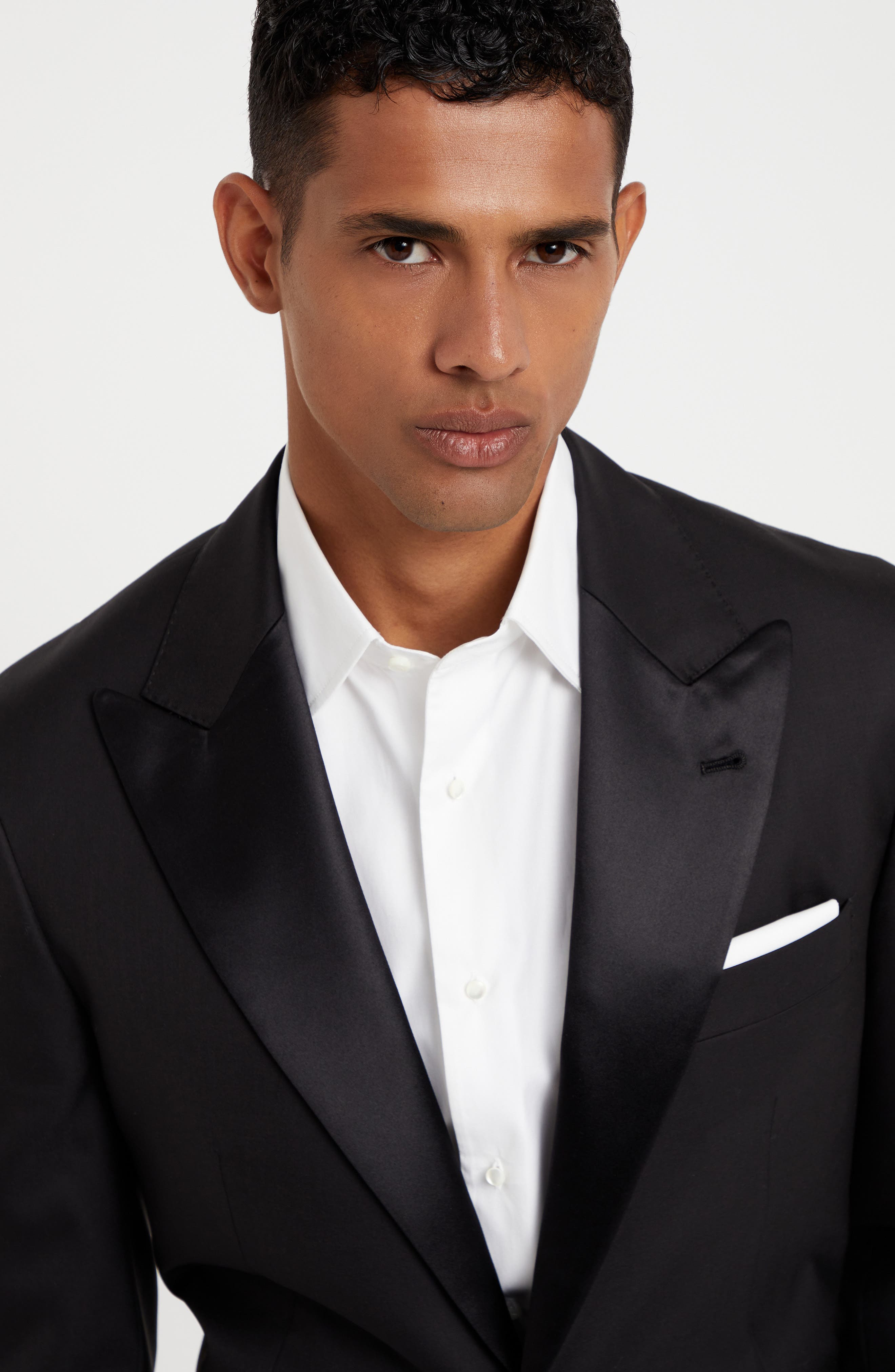 Brunello Cucinelli Tuxedo with peak lapel in Black at Nordstrom - 4