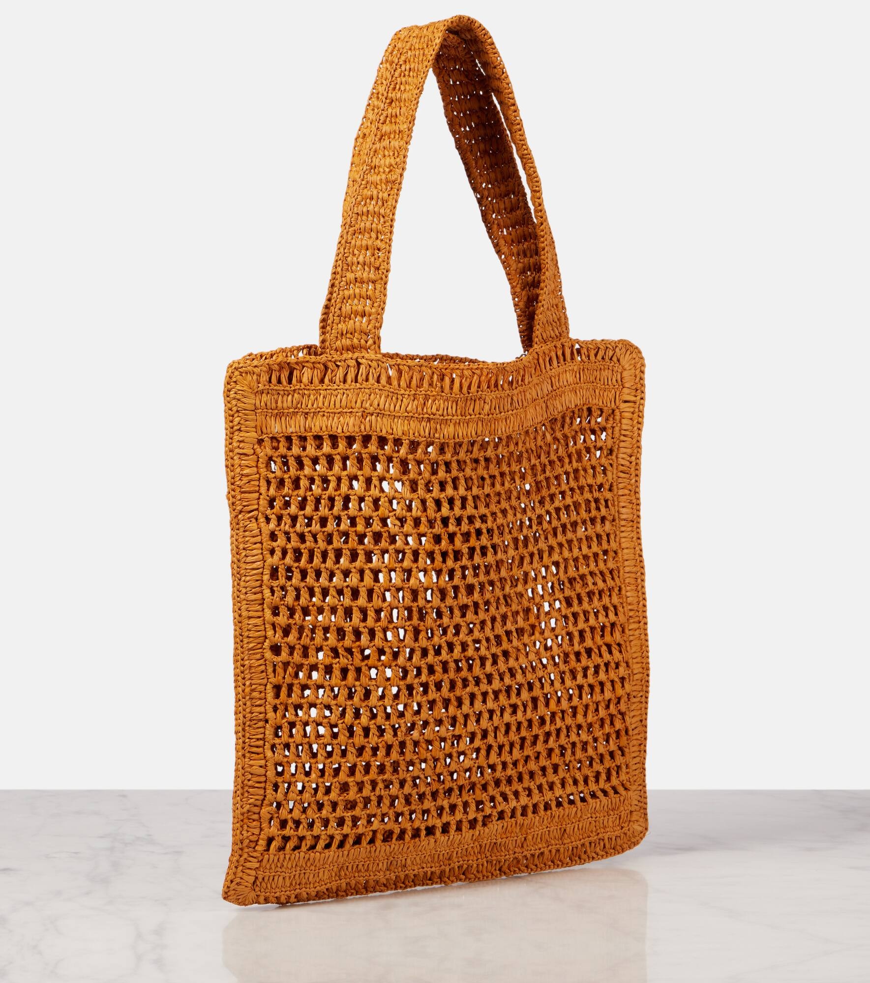 Summer Banana raffia tote bag - 4