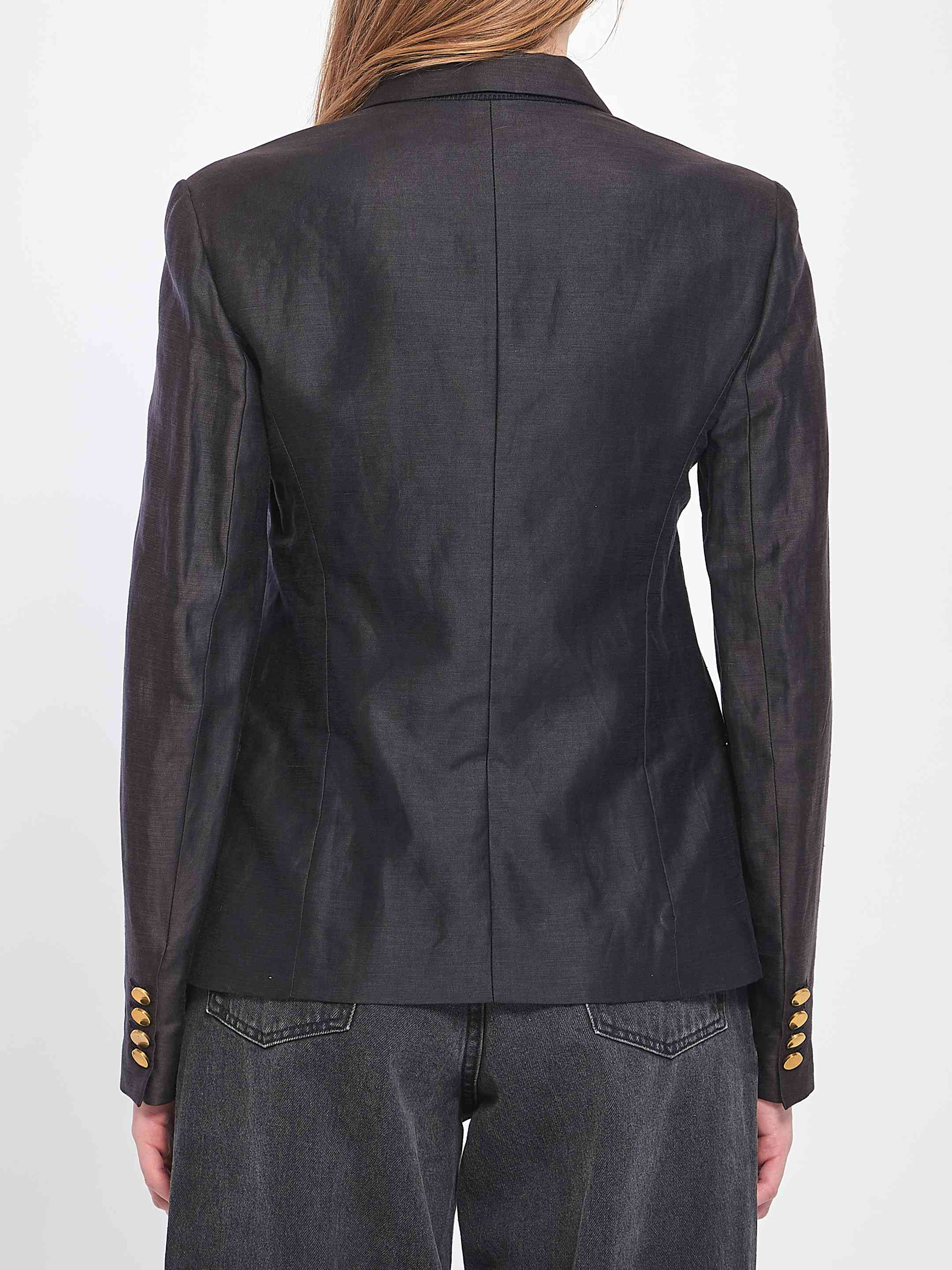 Celine Women Double-Breasted Jacket - 2