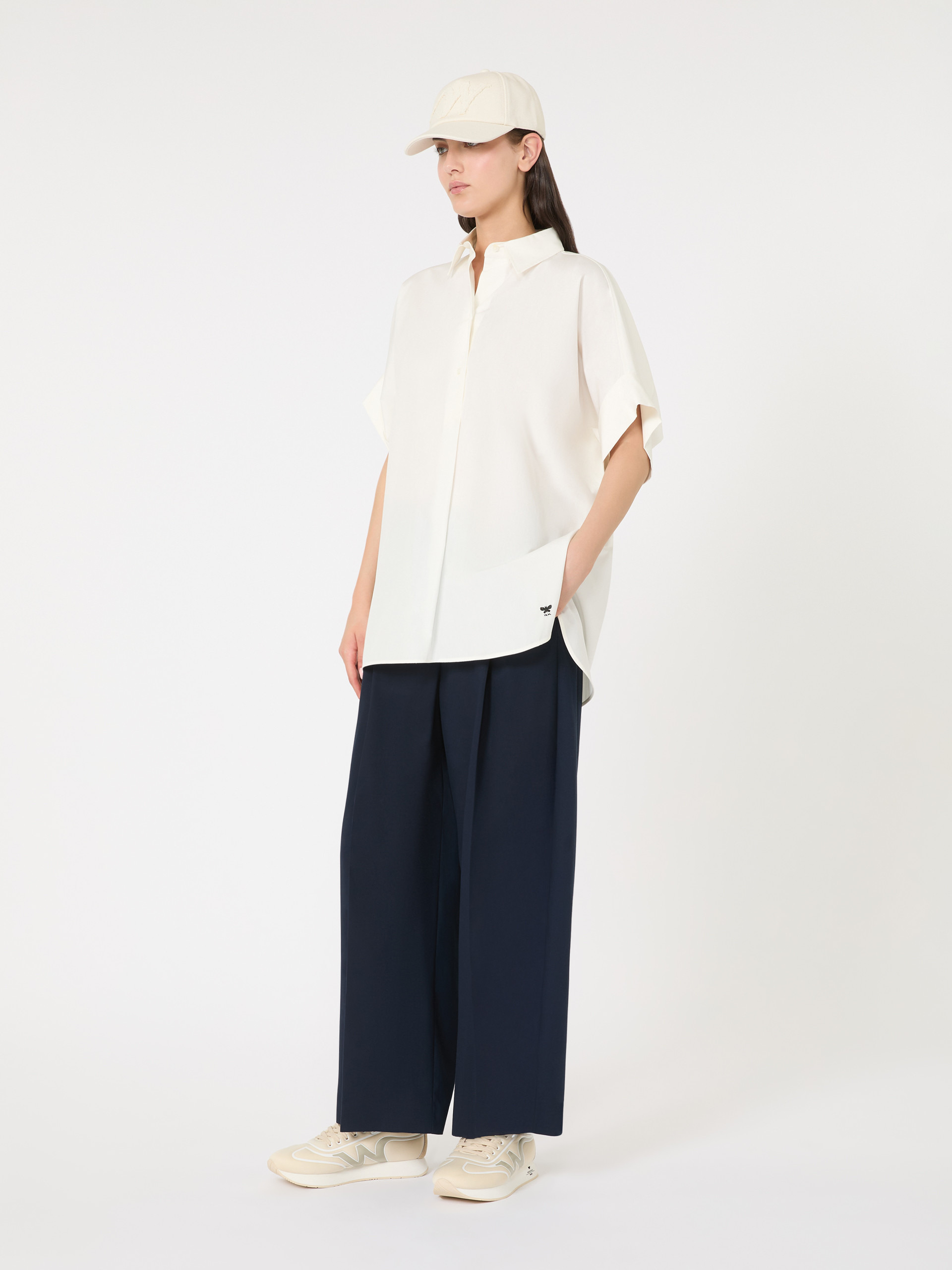 VETTURA Pure cotton trousers - 2