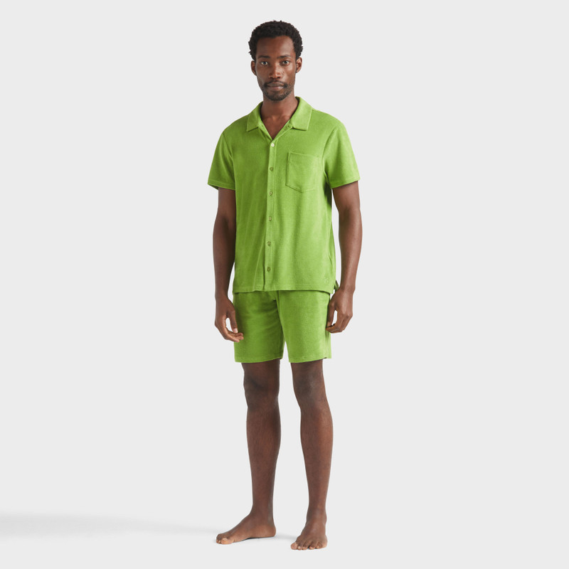 Vilebrequin Terry Bowling Shirt Solid outlook