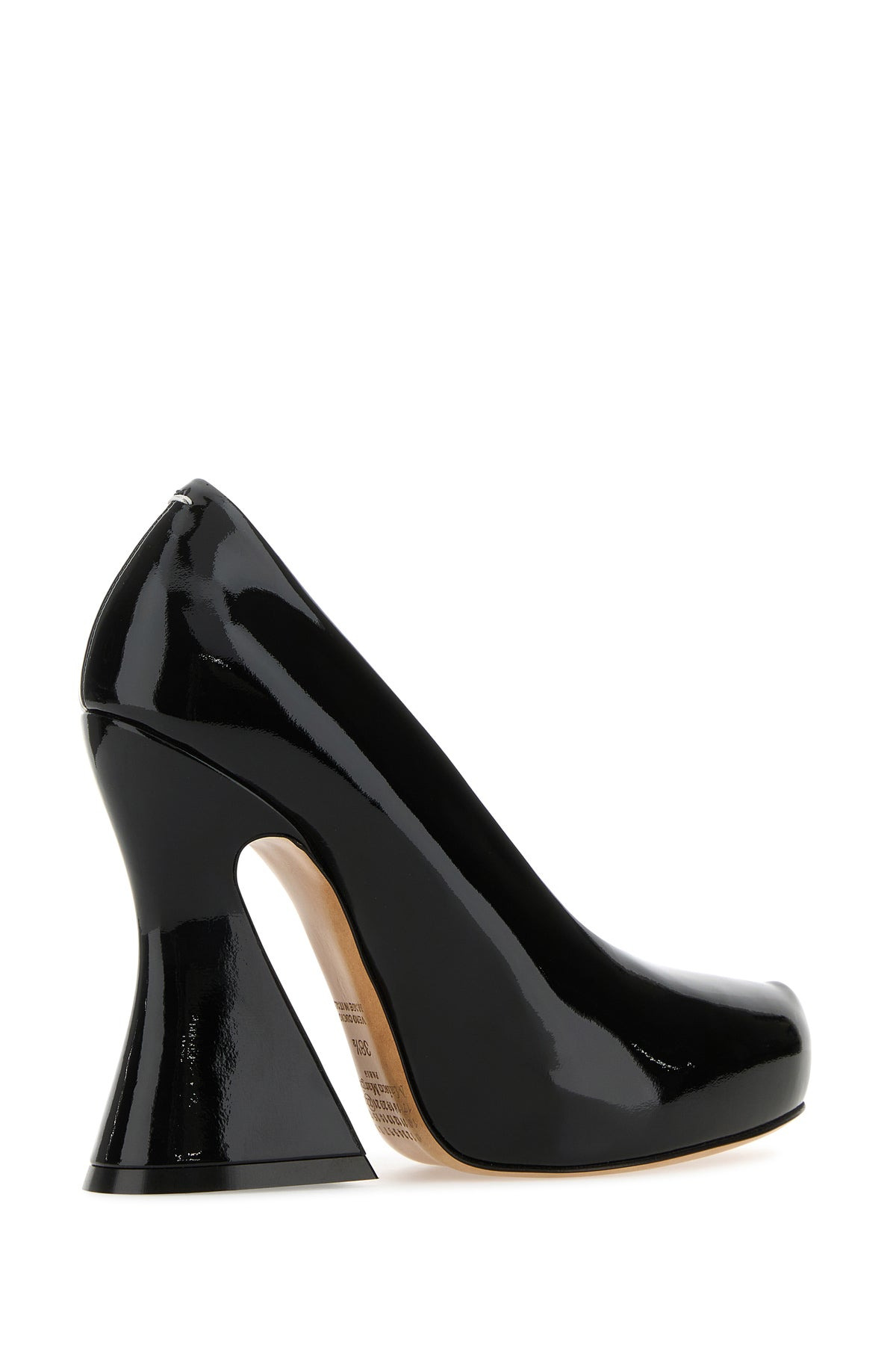 Black leather Sketch pumps - 3