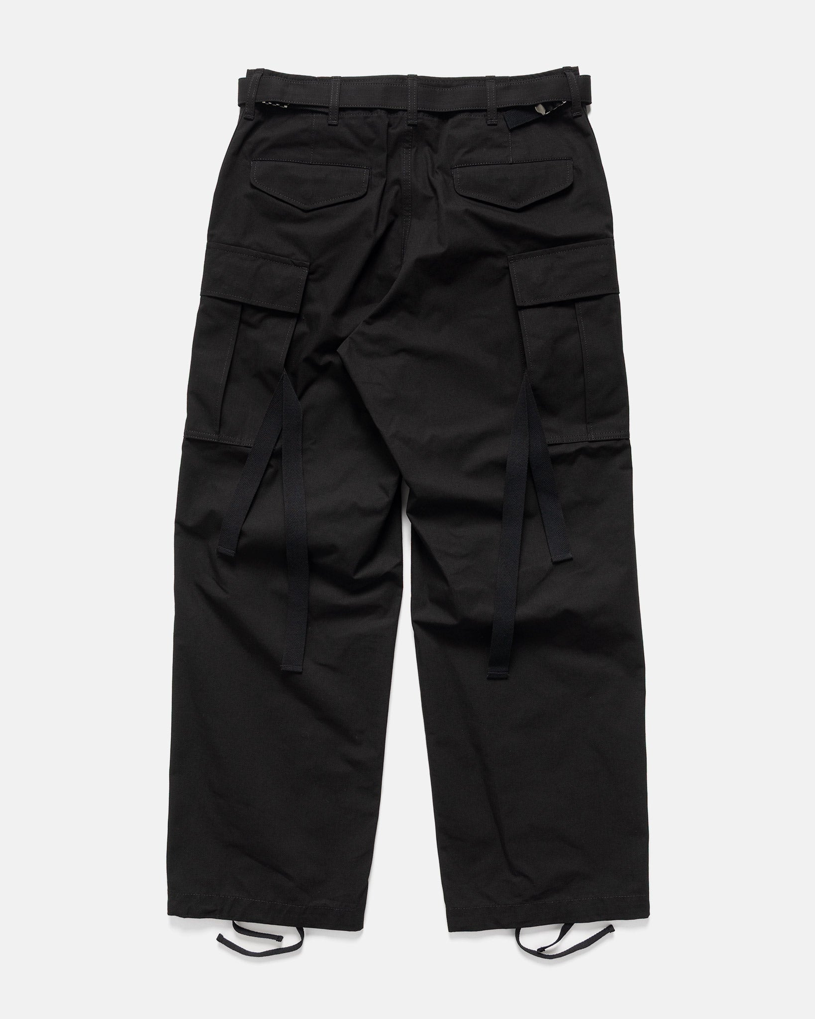 Rip Stop Pants Black - 5