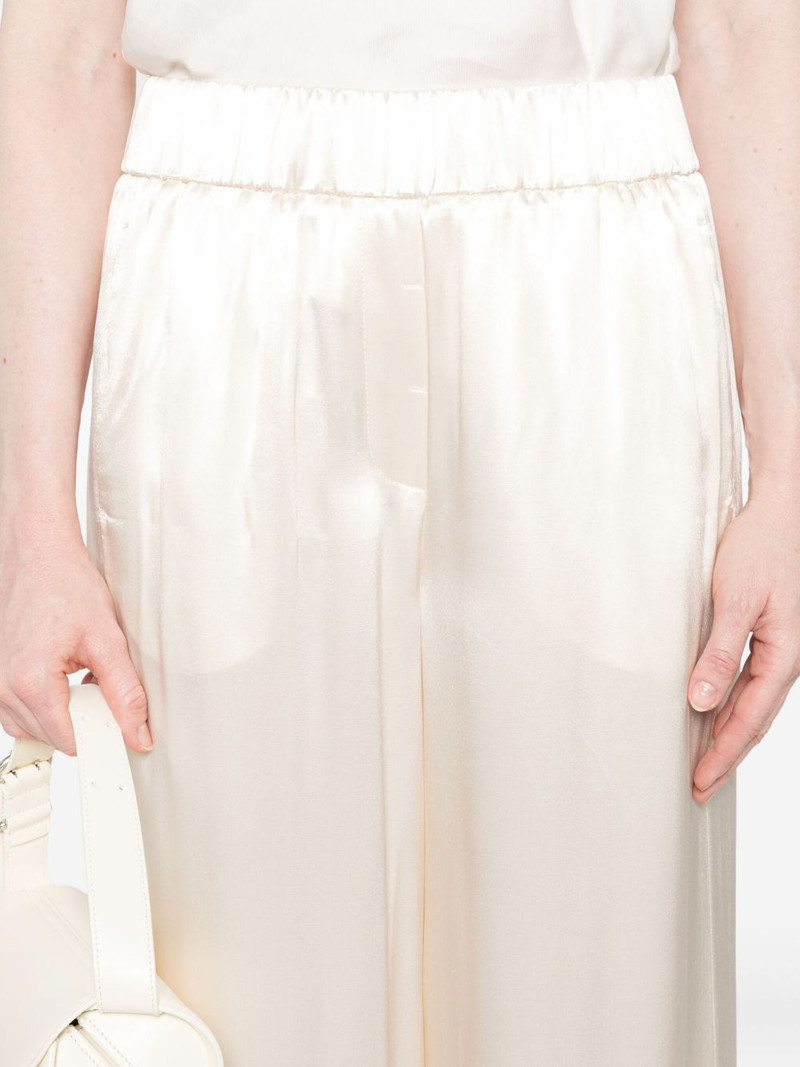 elastic-waist wide-leg trousers 5