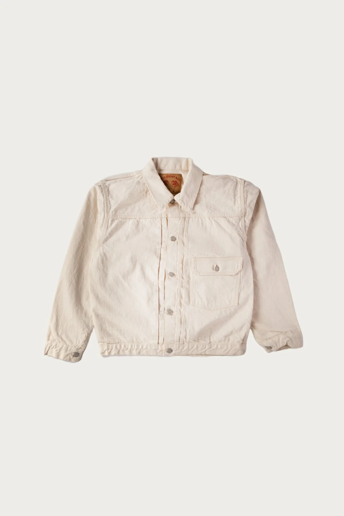 2107EC - Type 1 Denim Jacket - Ecru - 1