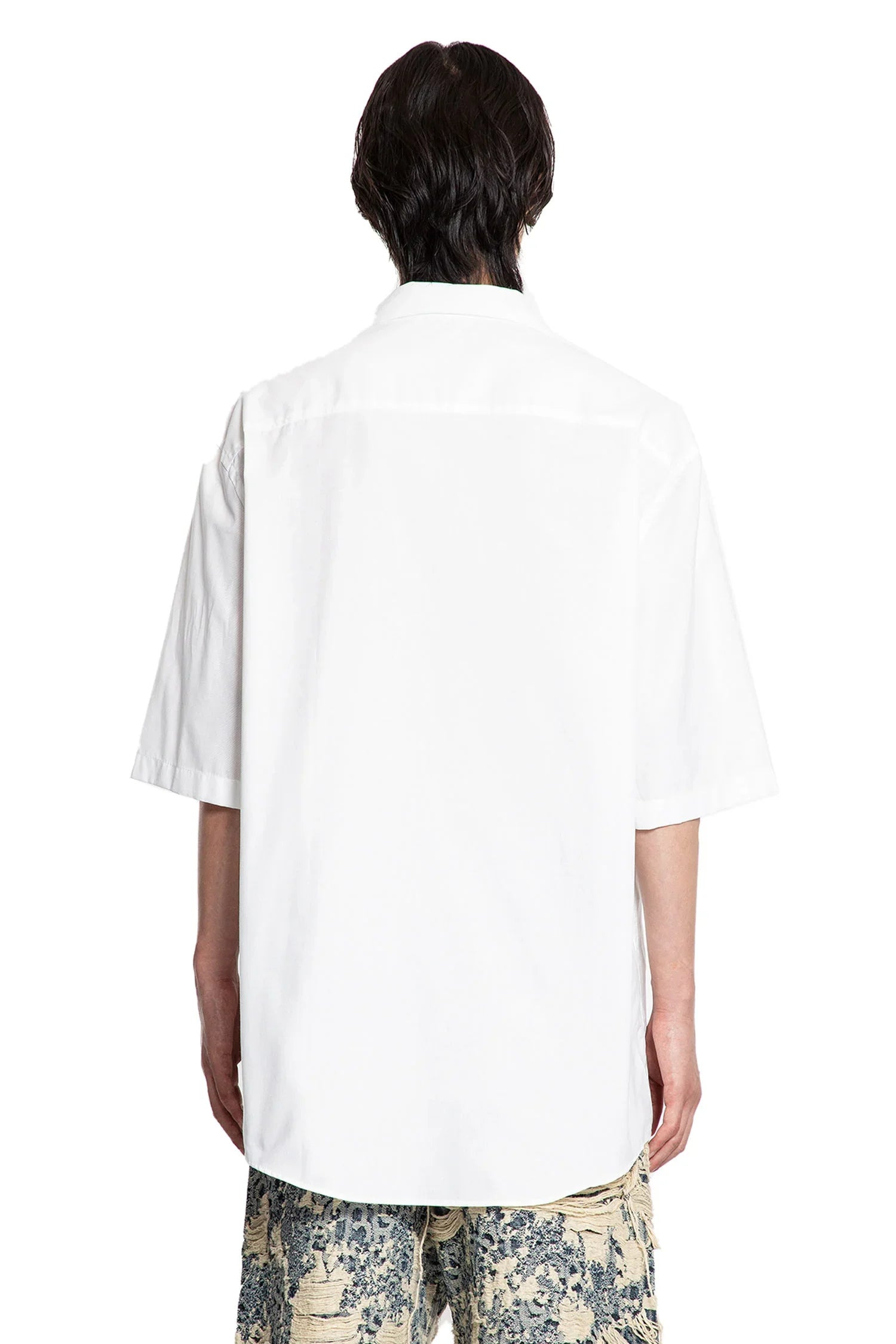 Cotton-Poplin-Bow-Logo-Shirt - 3