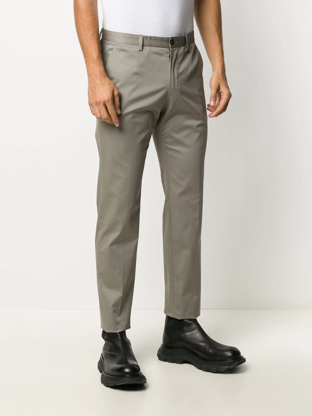 slim-fit chinos - 3