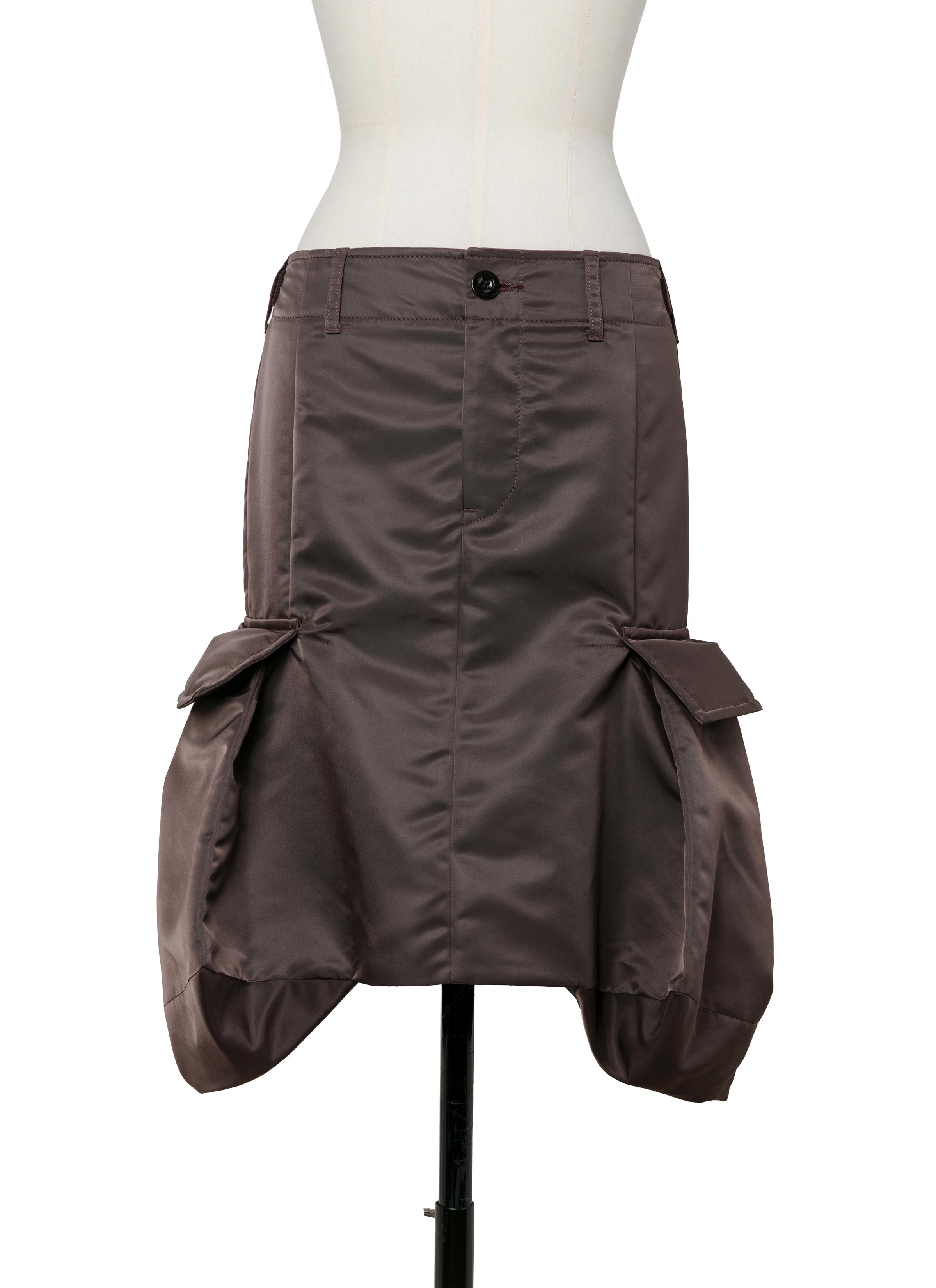 Nylon Twill Skirt - 2