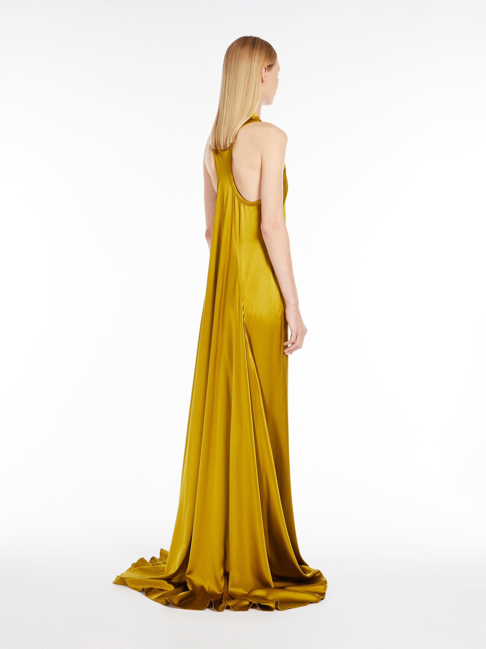 MAX MARA ワンピース Hoyo silk satin gown847819 MAX MARA ワンピース Hoyo silk satin gown847819 (Max Mara