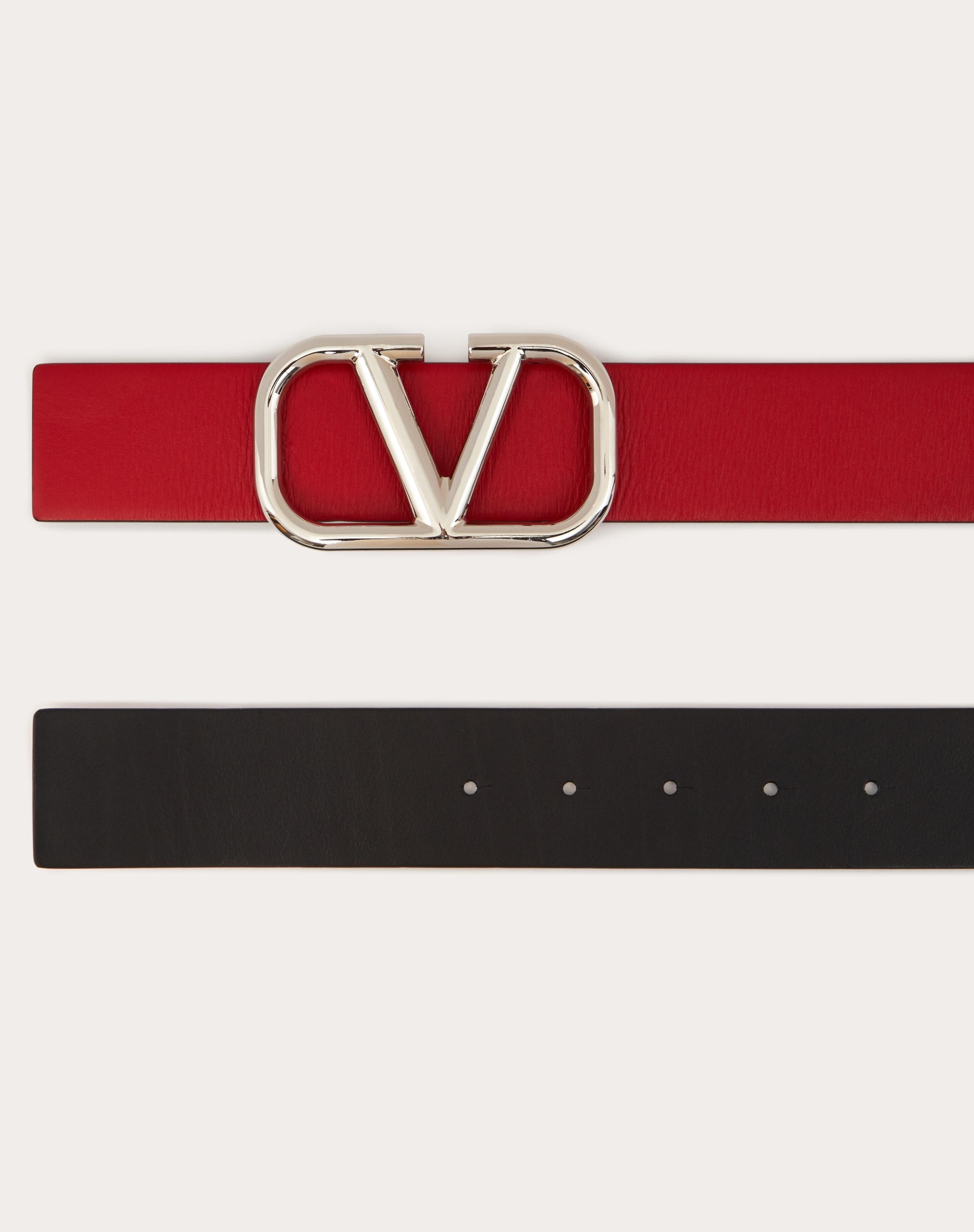 VLOGO SIGNATURE CALFSKIN BELT 40 MM - 3