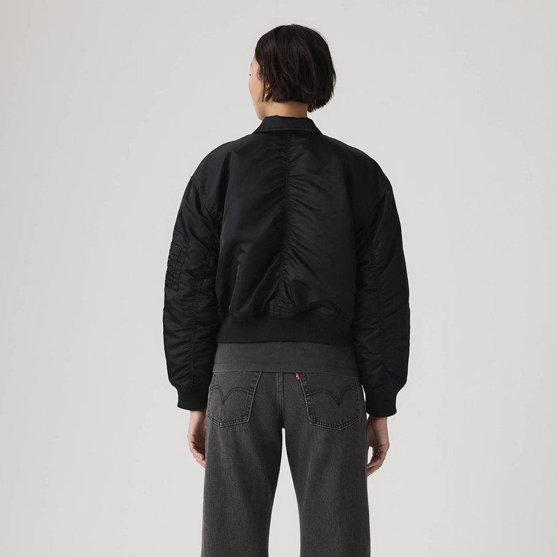 BOWIE CROPPED BOMBER JACKET 4