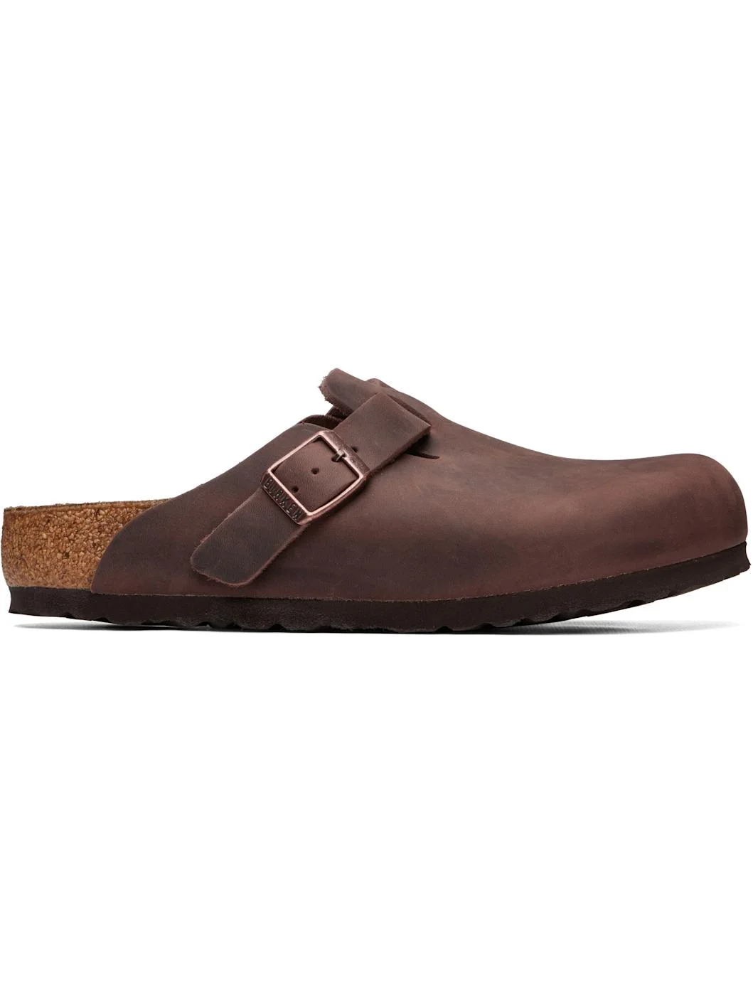 Brown Regular Boston Oiled Leather Loafers - 1